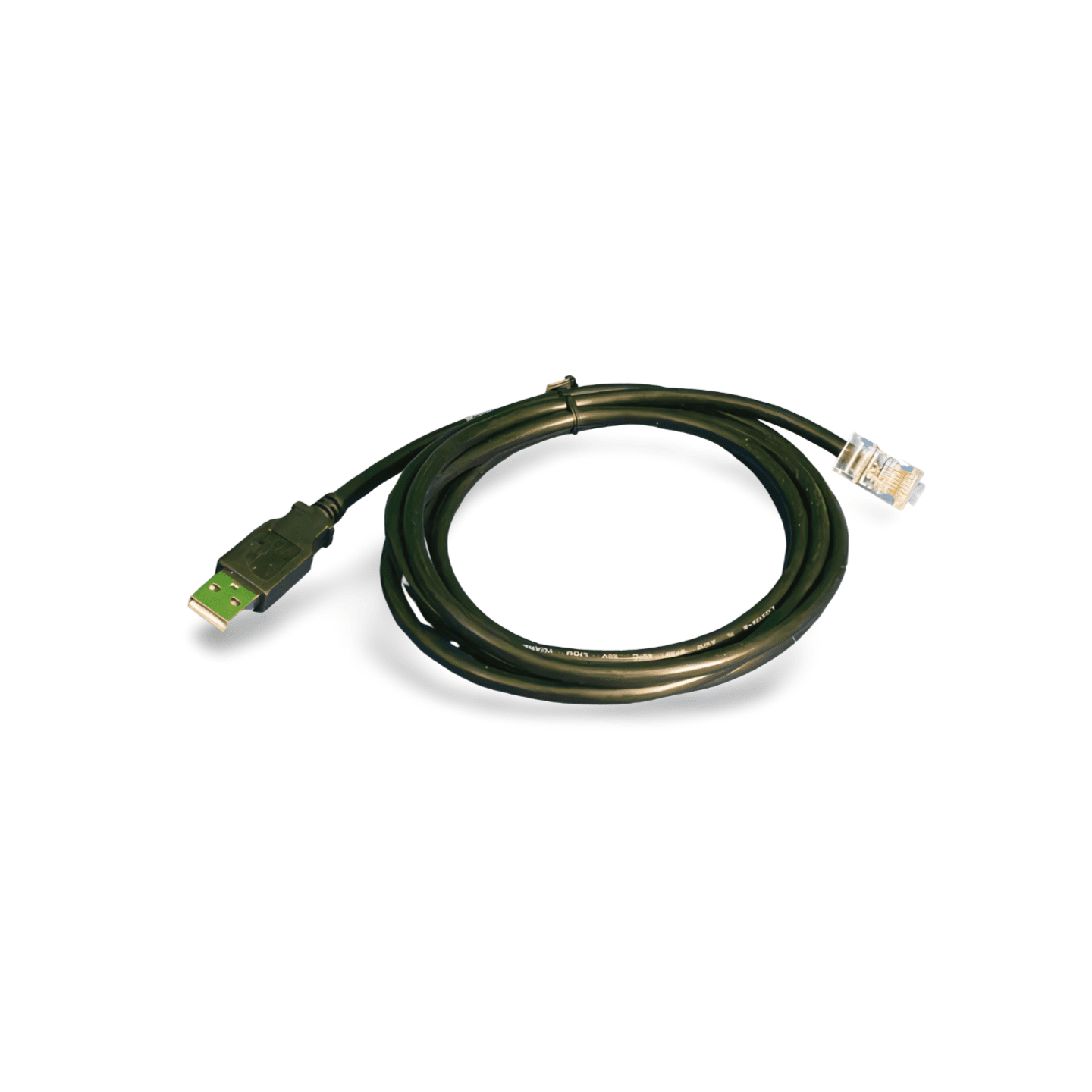 10ft UPS Tripp Lite USB to RJ45 Cable 731093 Compatible black