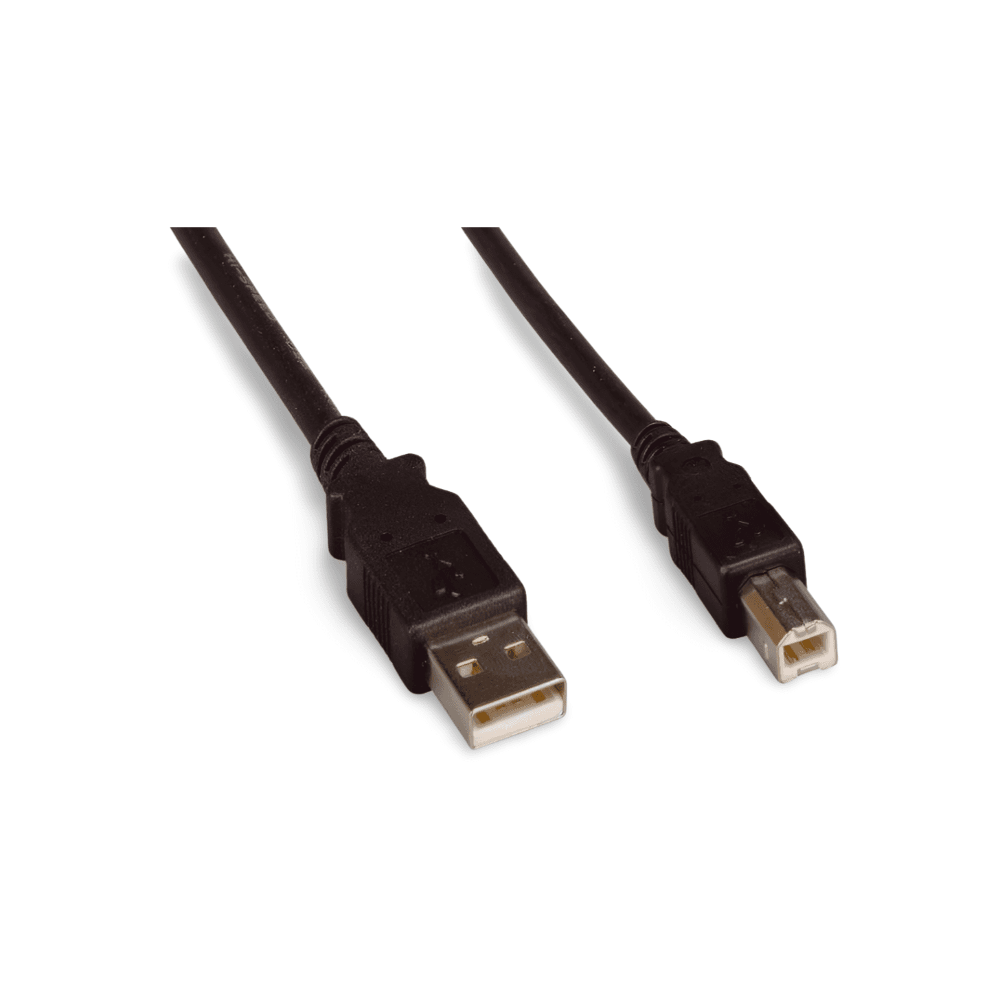 10ft USB 2.0 Computer Cable Type A Male to Type B Male black