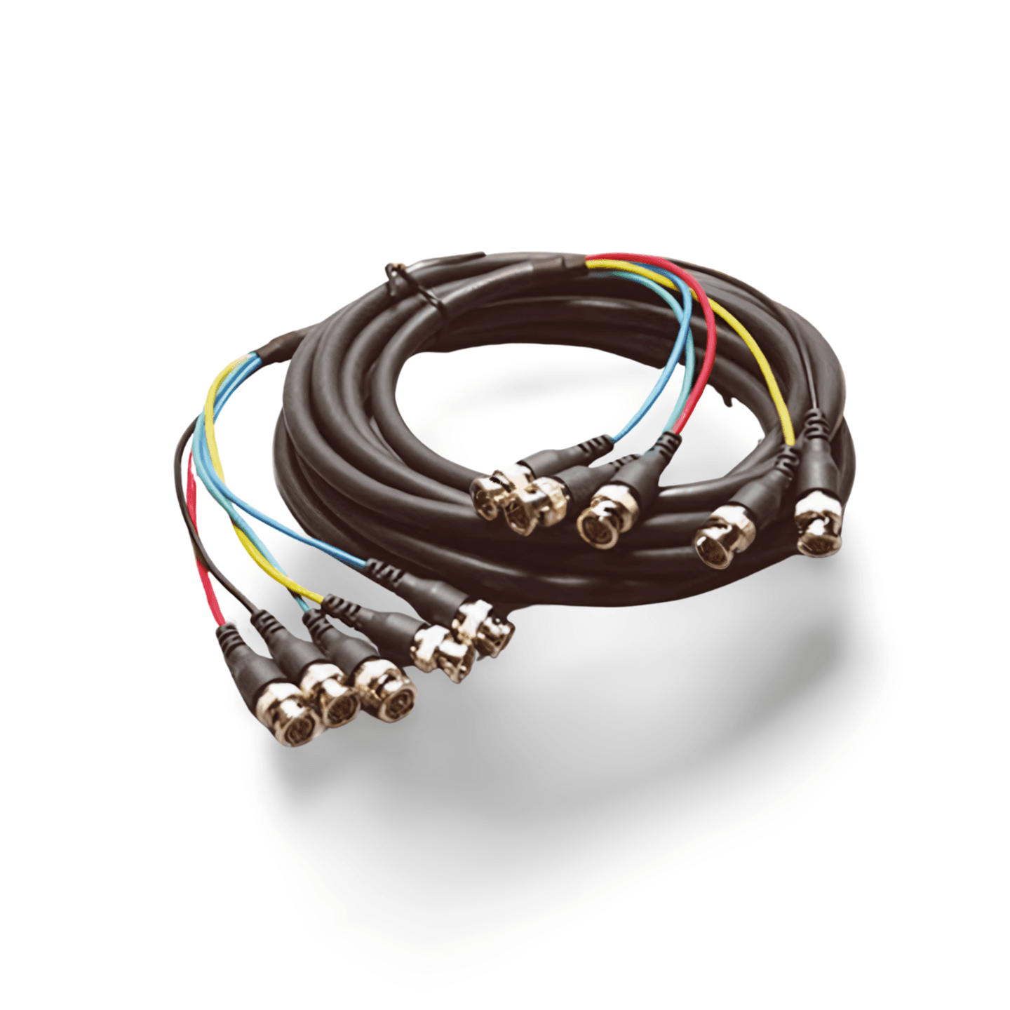 15ft 5 BNC to 5 BNC Cable black