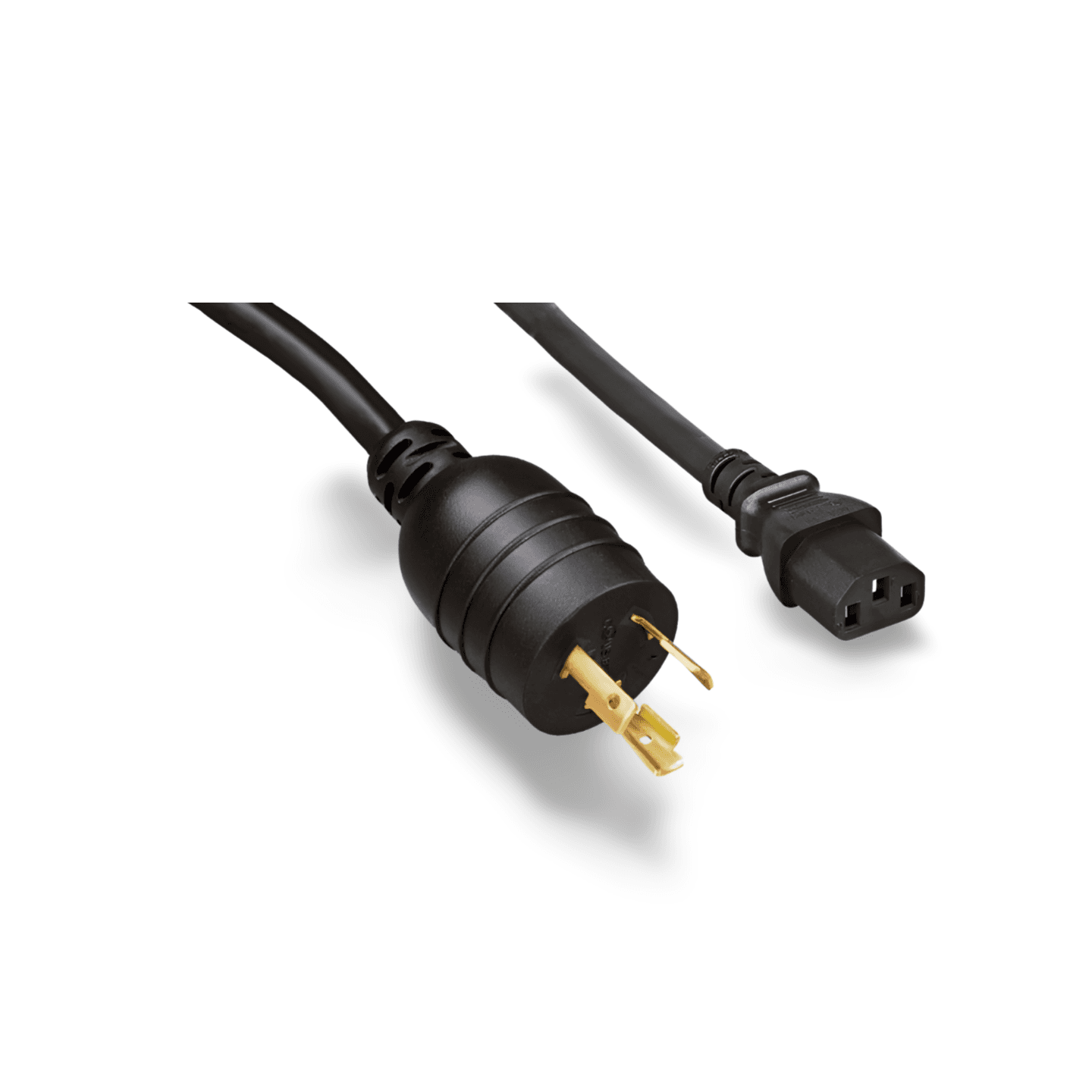 15ft NEMA L6 20P to IEC320 C13 PSU Power Cable black