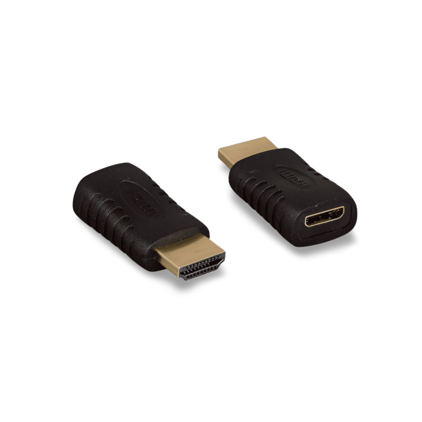 1in HDMI Type C Female Mini to HDMI Type A Male Adapter black