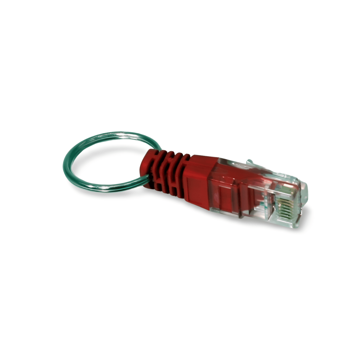1in Loopback Adapter Tester Plug RJ45 Network GigaBit 100MB Ethernet red