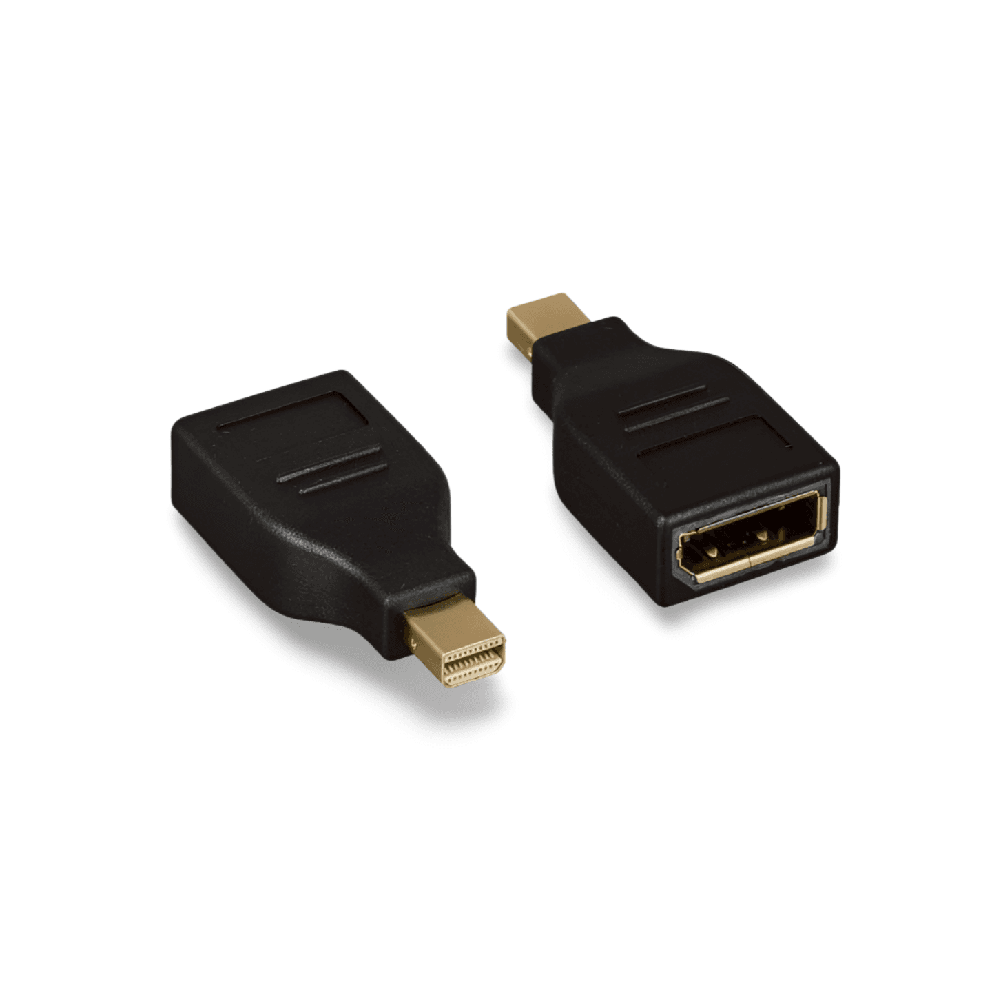 1in Mini DisplayPort To DisplayPort Adapter black