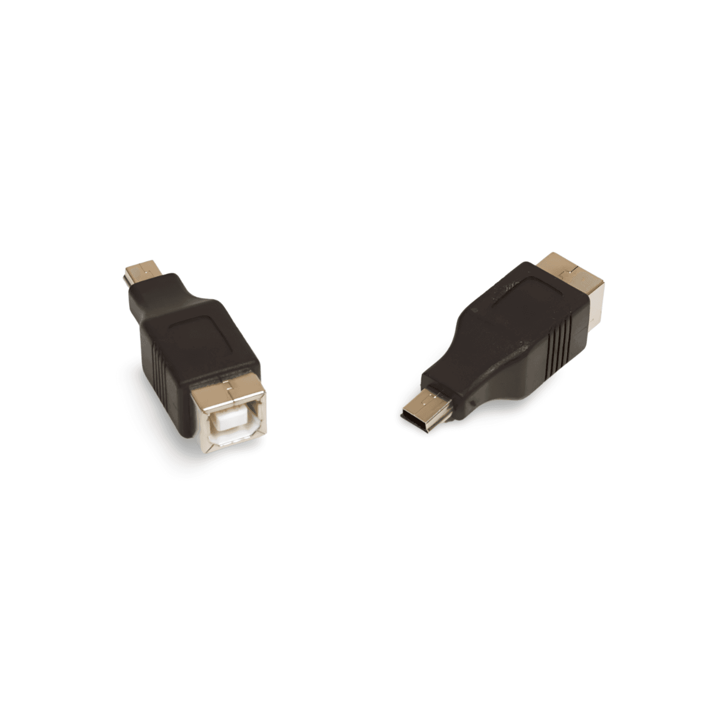 1in USB Camera Adapter Type B Female to Mini B 5 Male black