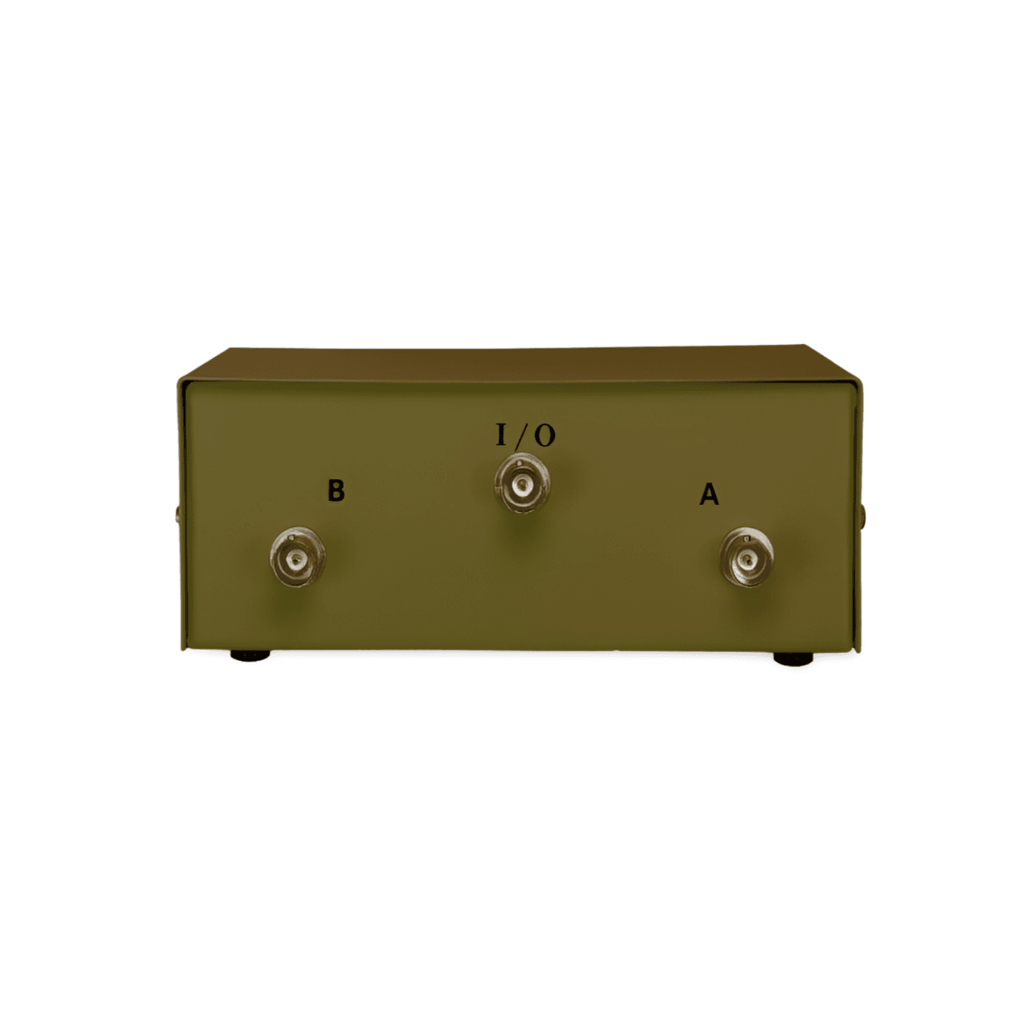 2 Way BNC Manual Data Switch Box AB beige