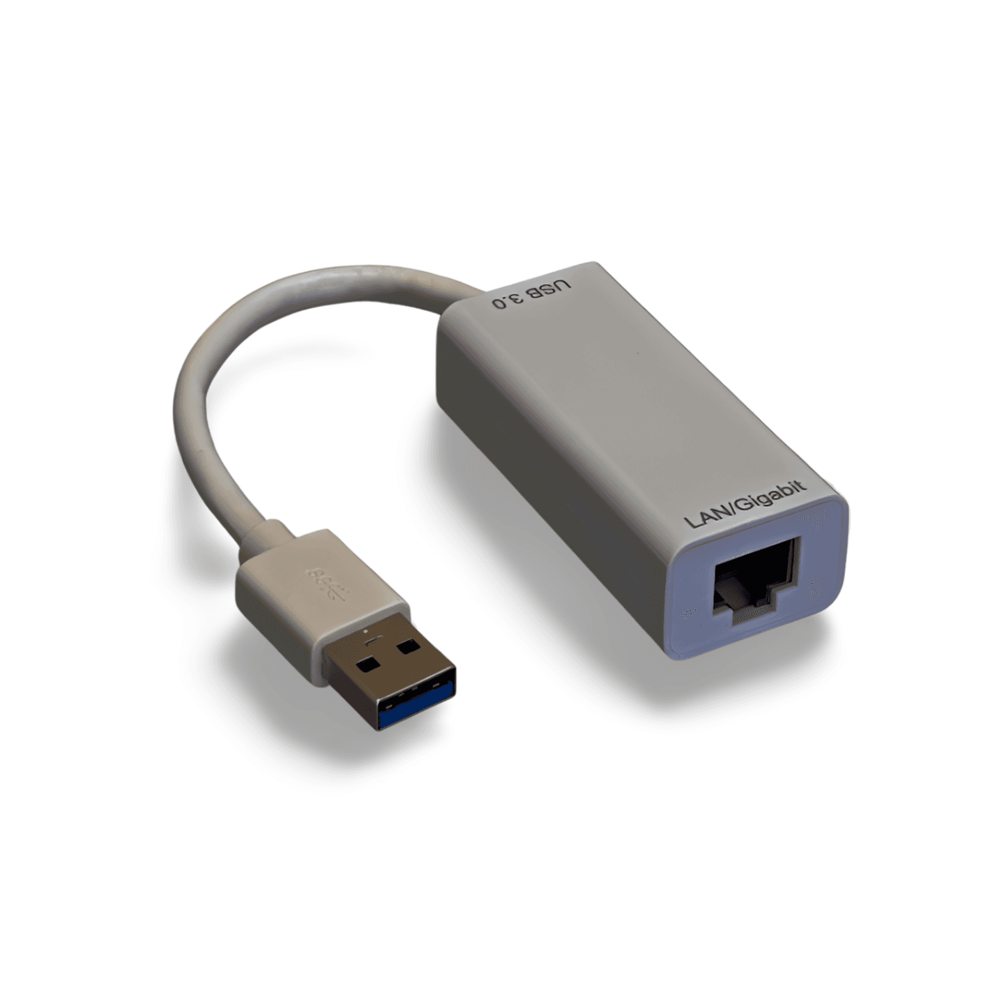 2in USB 3.0 to Ethernet Gigabit Adapter USB 2.0 white