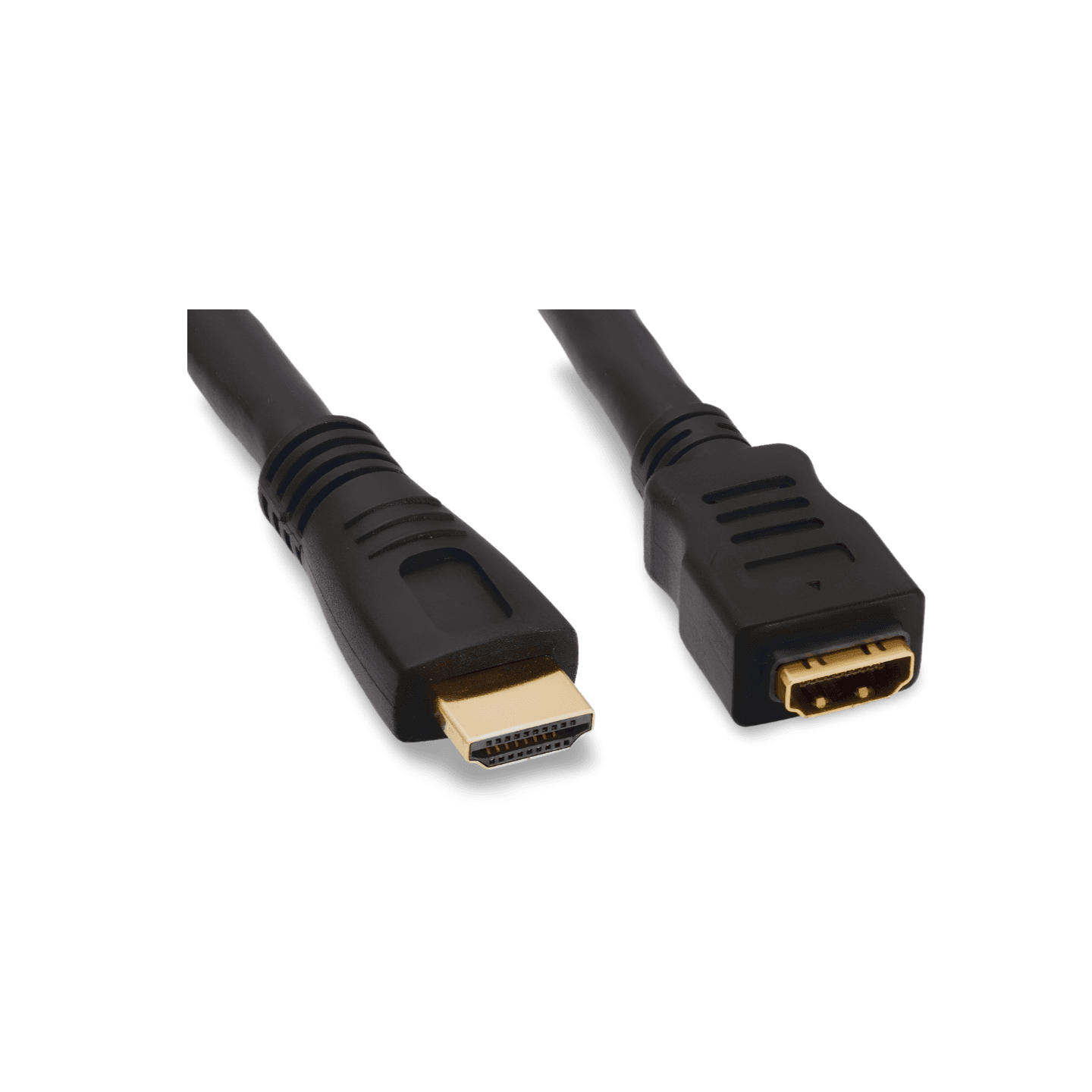 3ft 24 AWG High Speed HDMI Male to Female Extension Cable CL2 3D Ready black