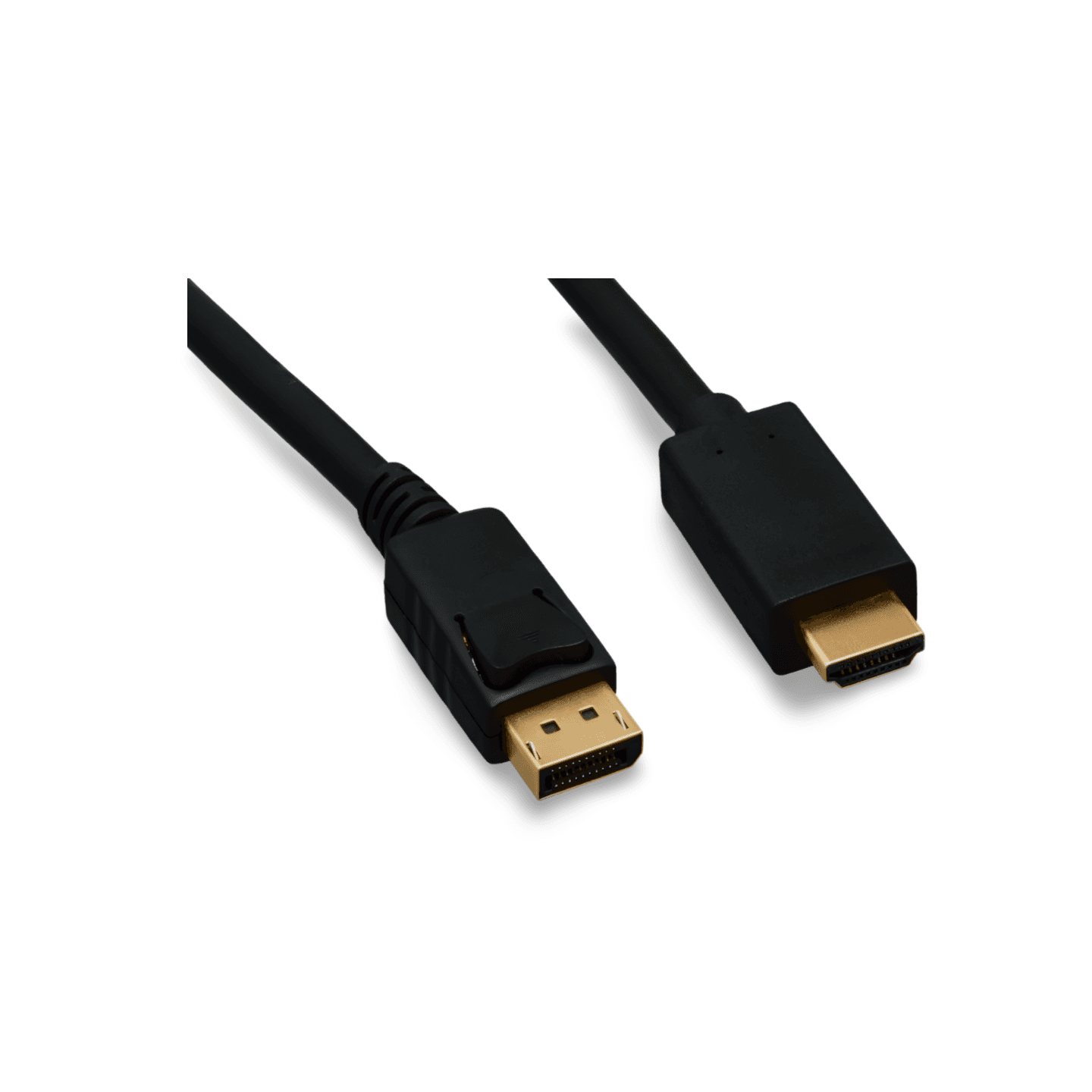 3ft DisplayPort to HDMI Cable black