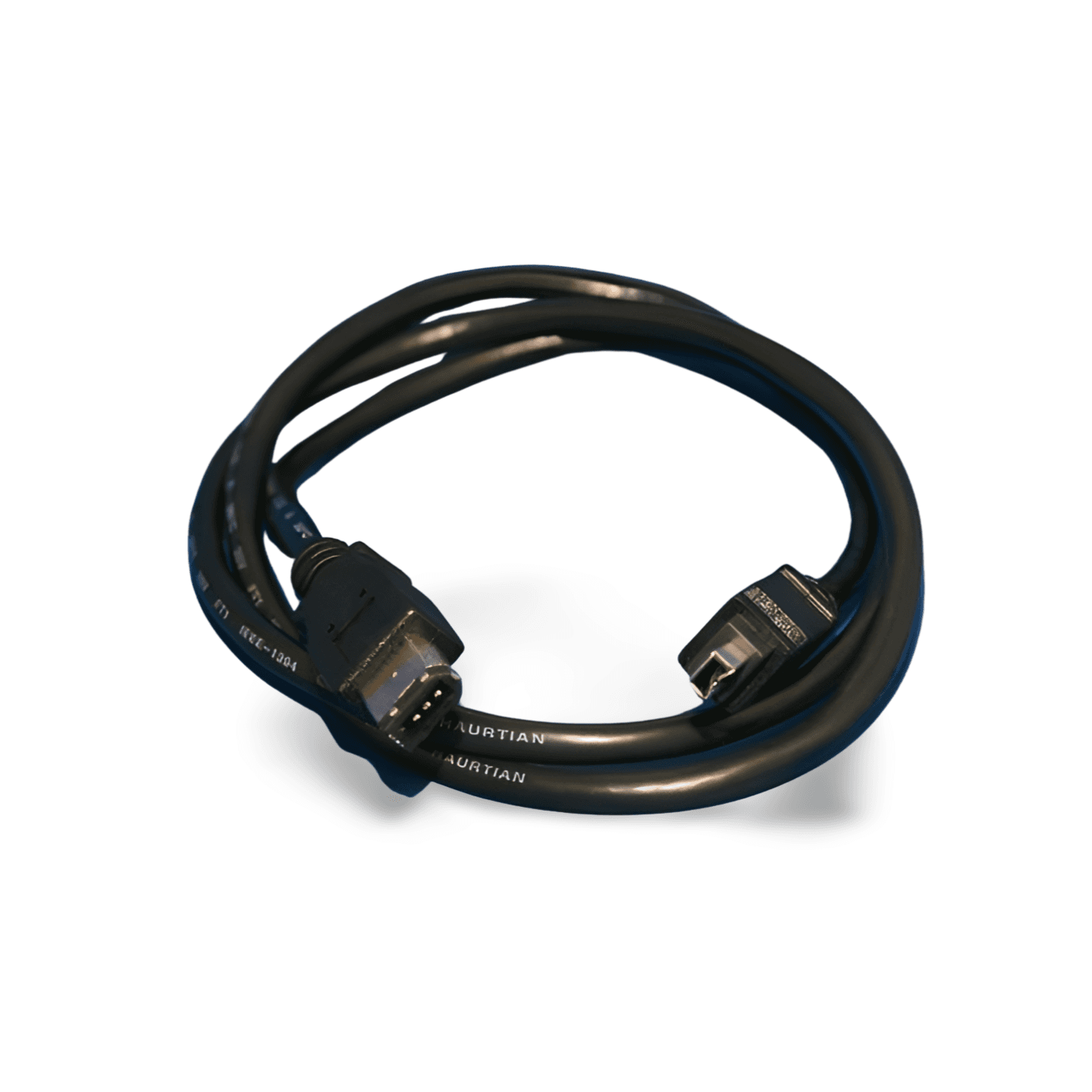 3ft Firewire Cable 6 Pin to 4 Pin with Ferrite 1394a black