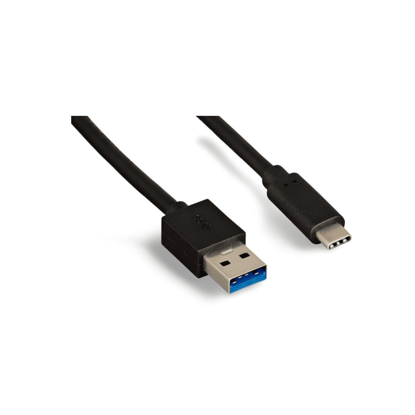 USB-C Type A to C USB 3.0 3ft Black Cable