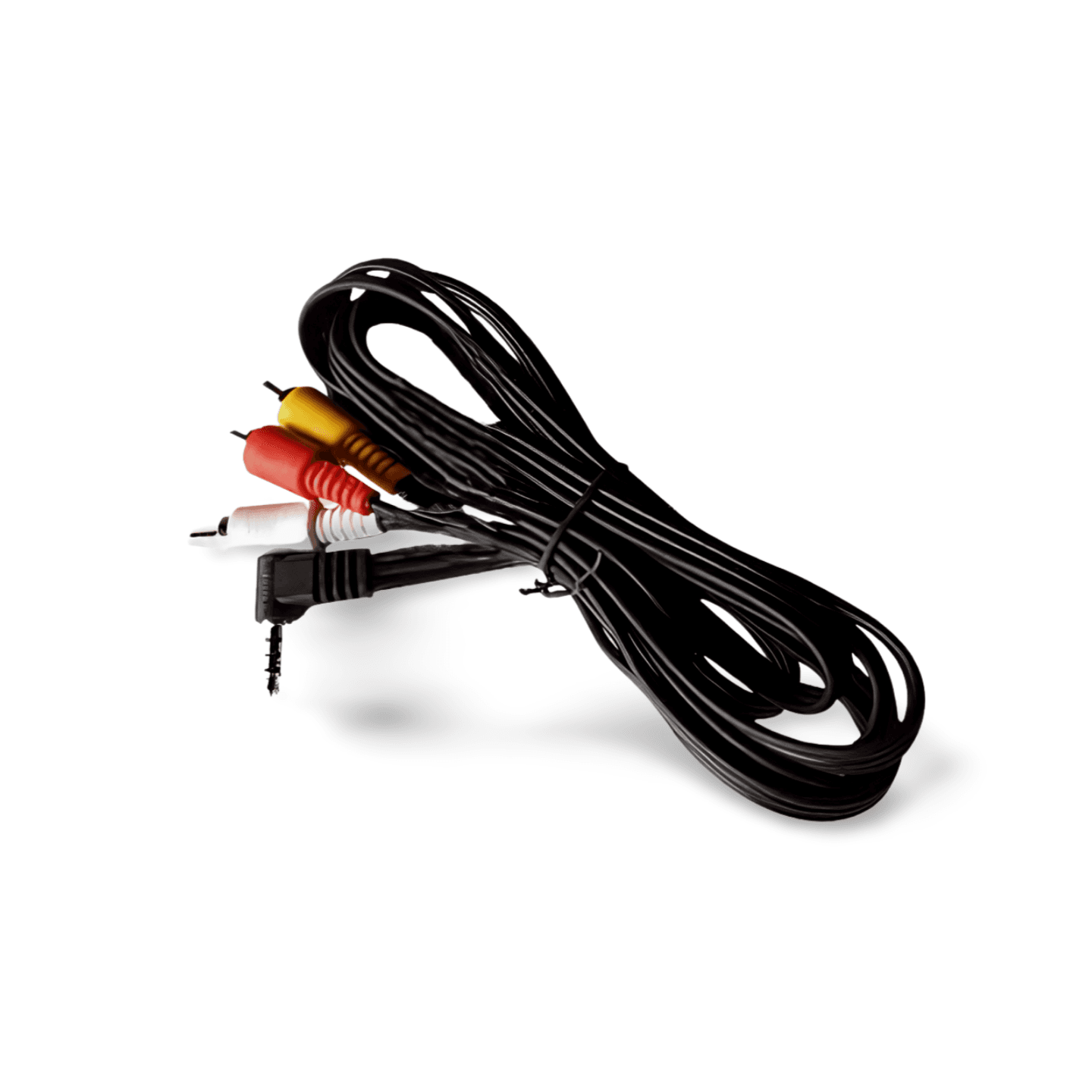 6ft 3.5mm TRRS Male to 3 RCA Male Plug AV Video Cable black