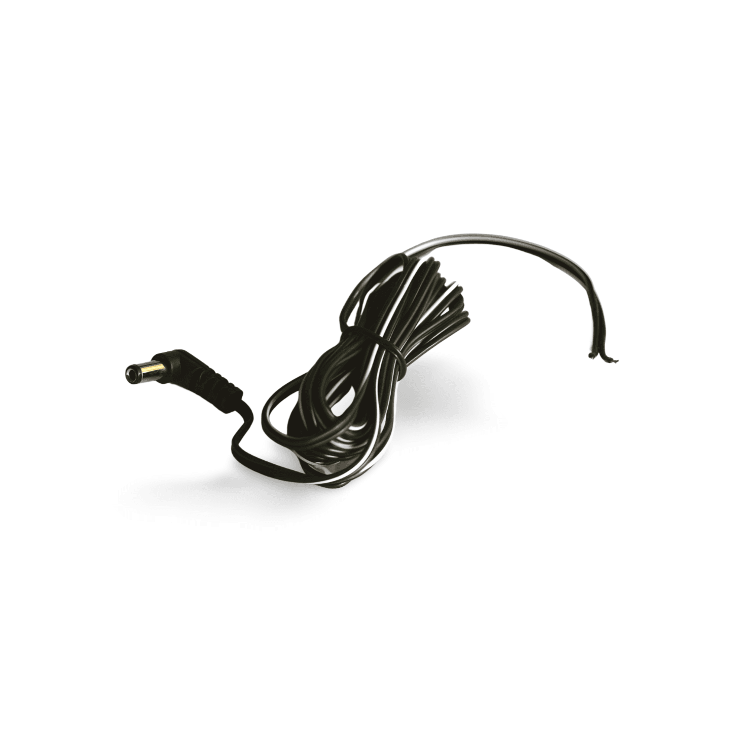6ft DC Power Cable 2.5mm x 5.5mm black