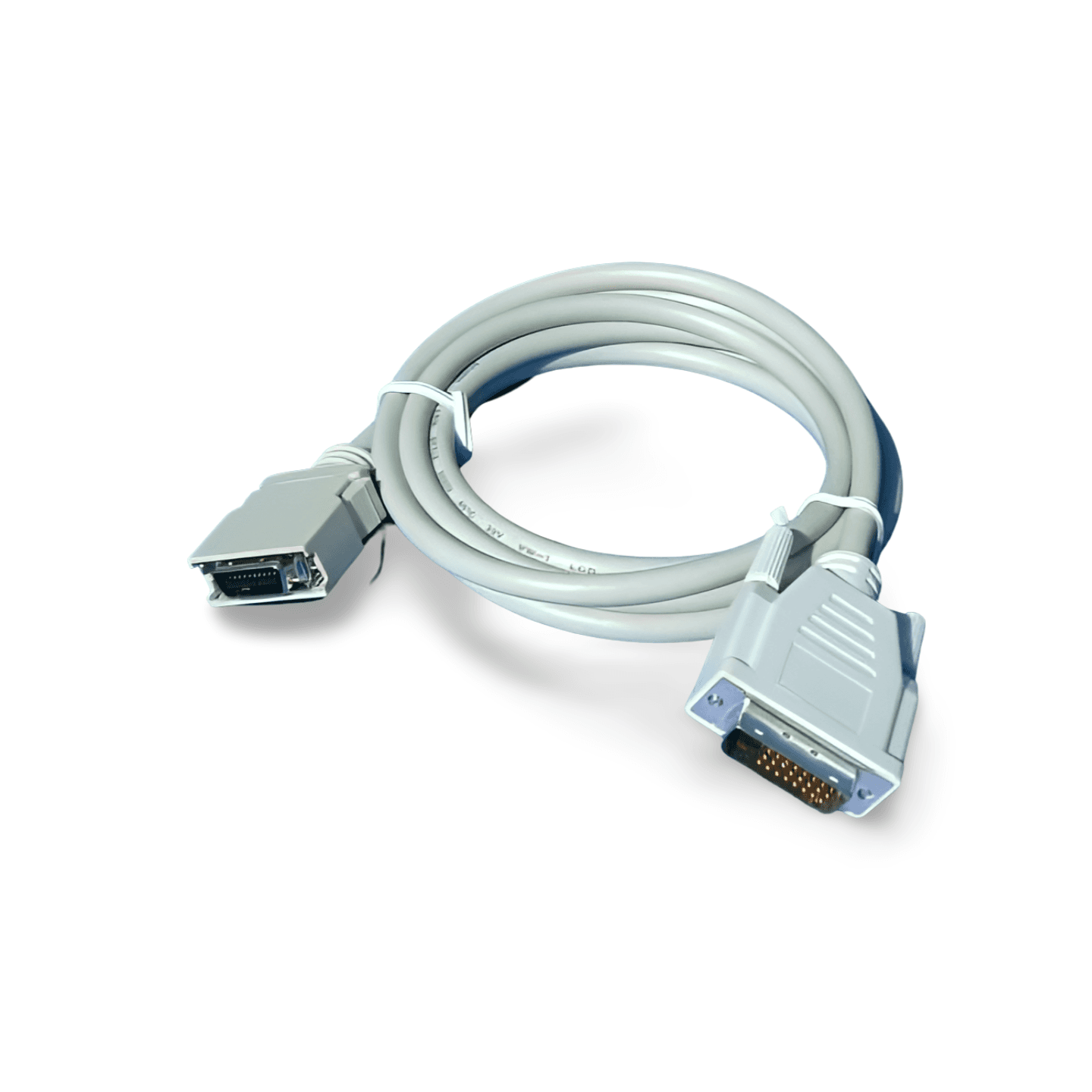 6ft Digital DVI D Male to DFP MDR20 Male Cable beige