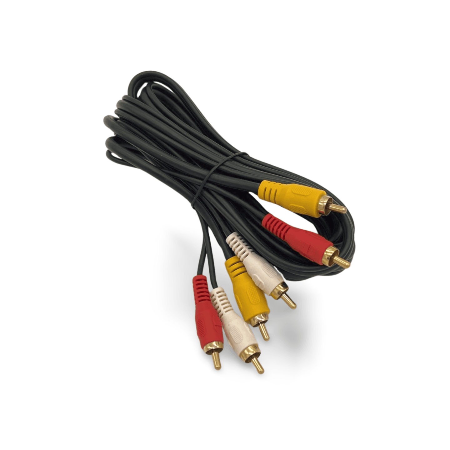 6ft Dual RCA Audio RG59 Video Cable black