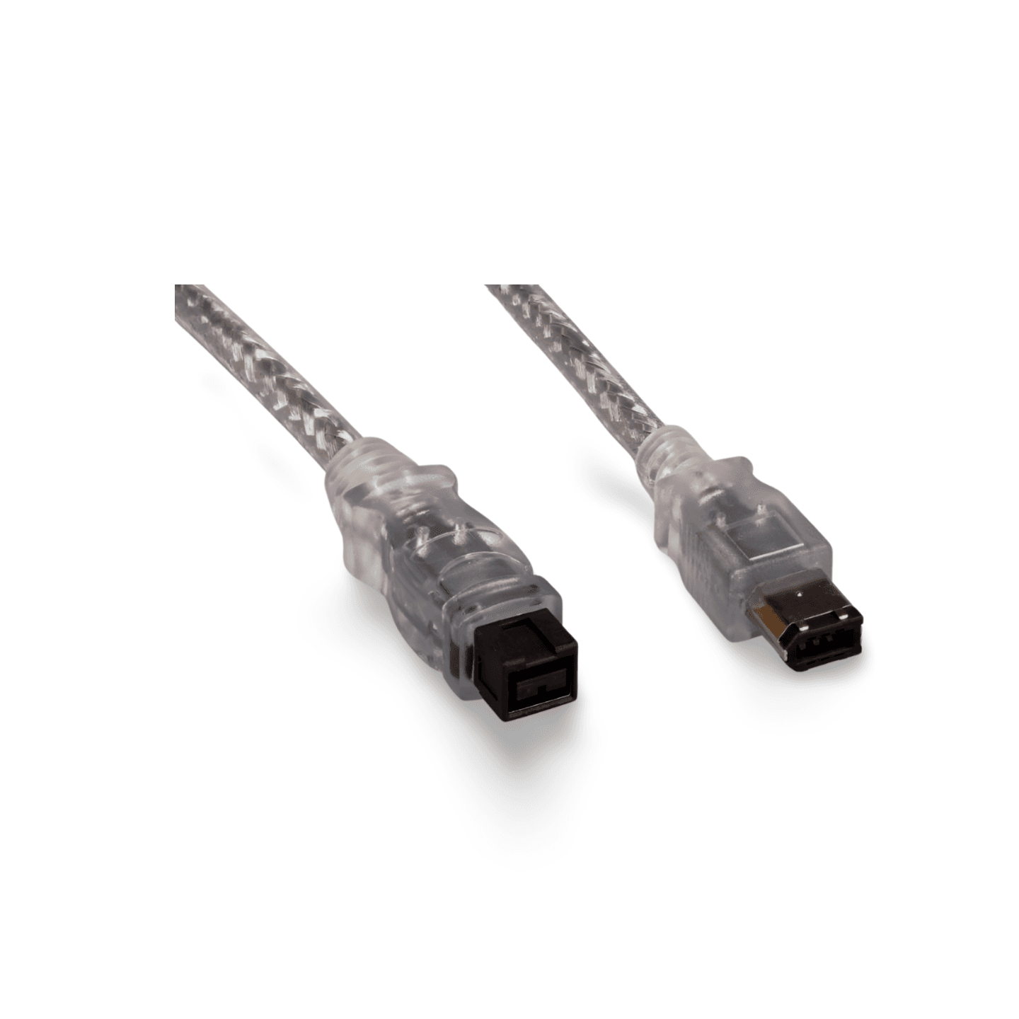 6ft FireWire 1394b Bilingual Cable 9 Pin to 6 Pin silver