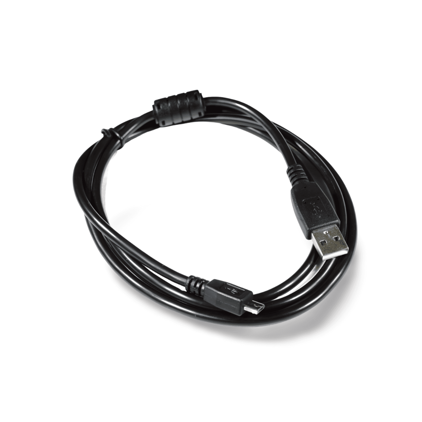 6ft Micro B USB Cable with Ferrite black