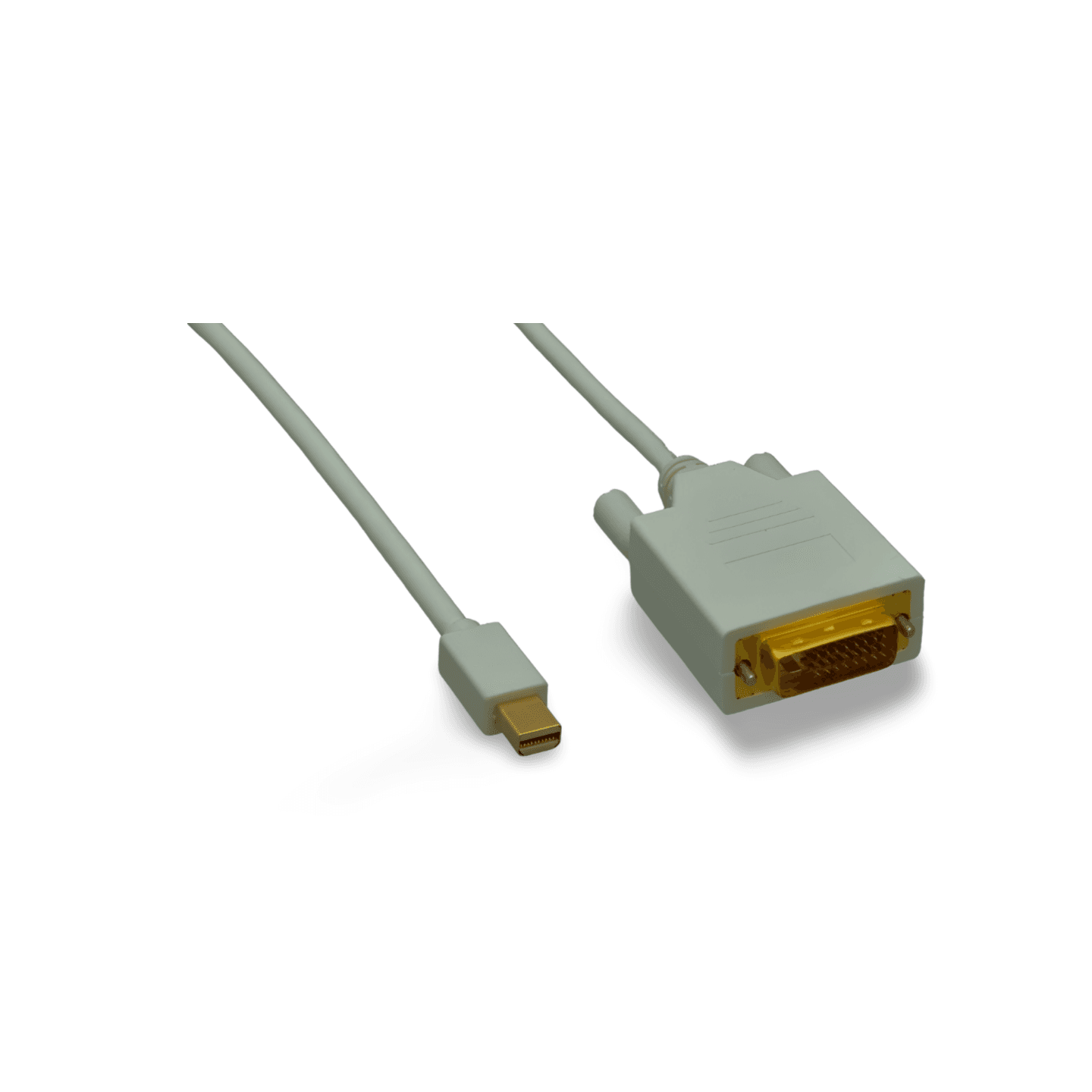 6ft Mini DisplayPort to DVI Single Link Cable white