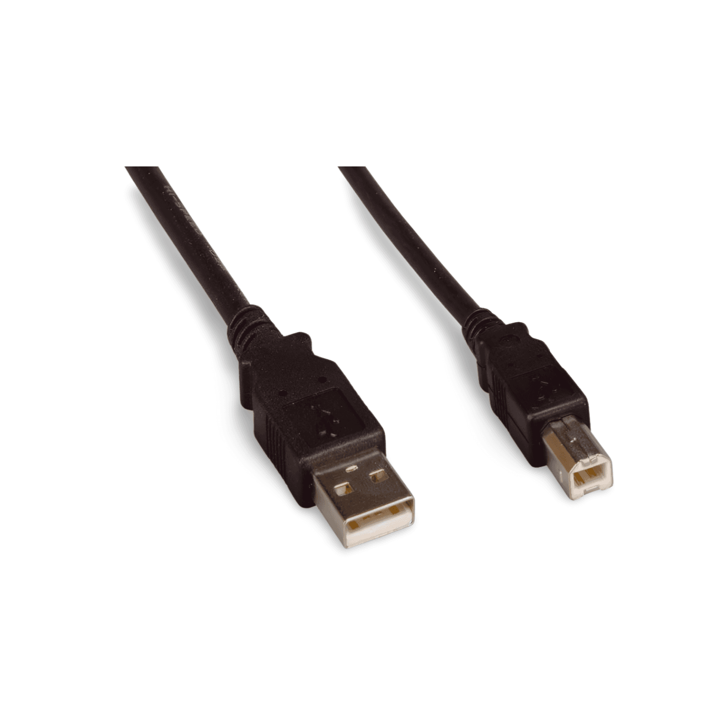 6ft USB 2.0 Computer Cable Type A Male to Type B Male black