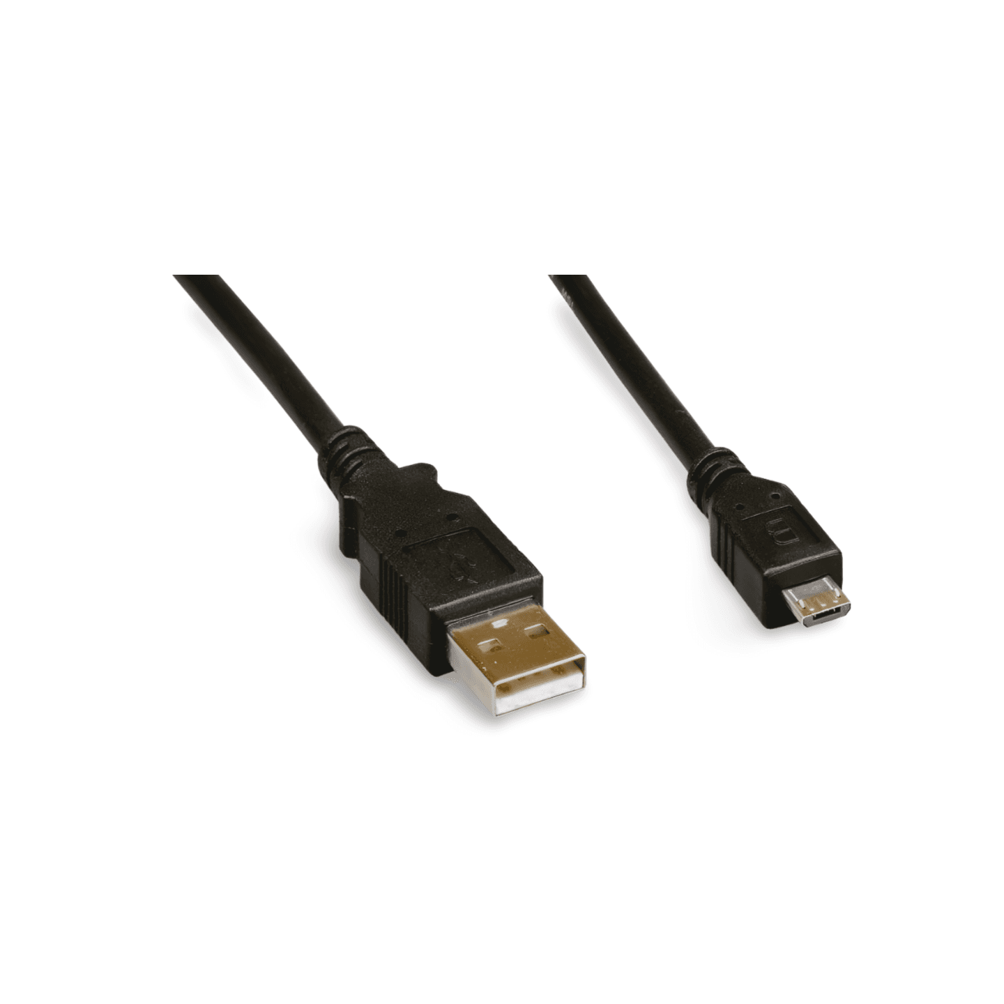 6ft USB Type A to Micro B Cable black