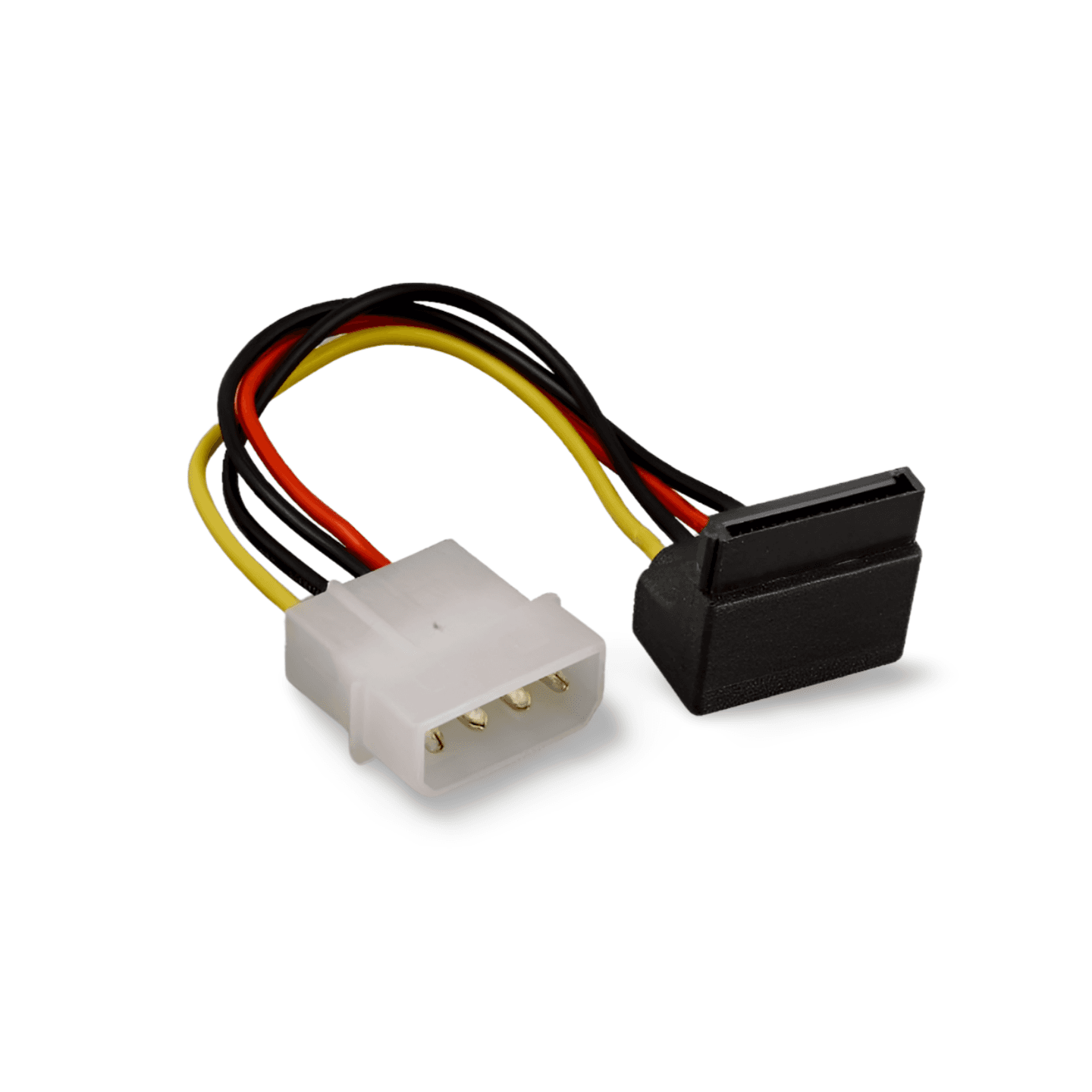 6in Sata Power Cable Connector 90 Degree Right Angle multi