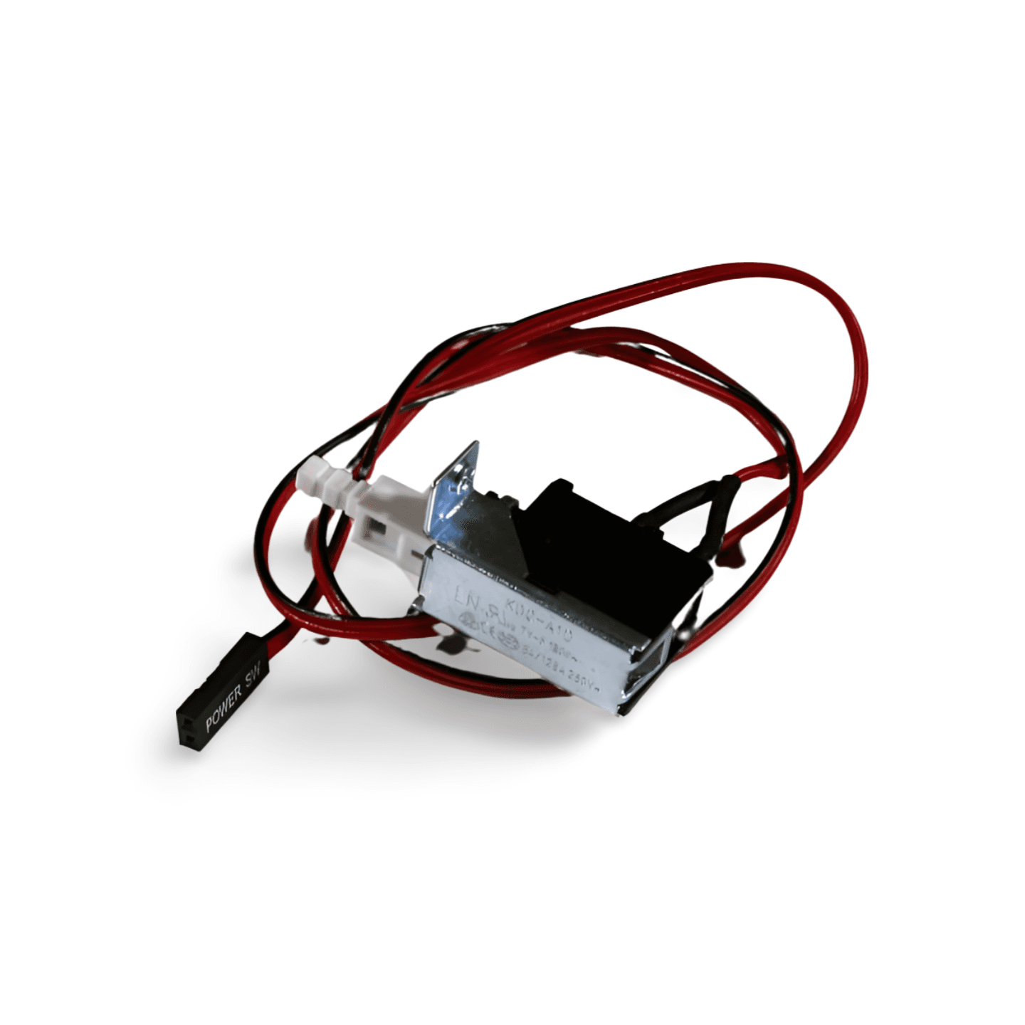 ATX Power Switch Case 2 Wire Heavy KDC A10 red