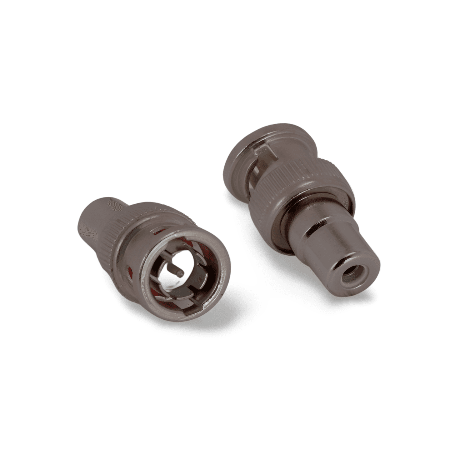 BNC Male to RCA Female Adapter silver