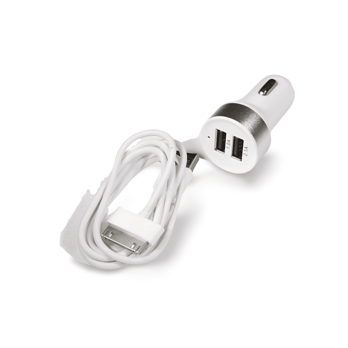 Car Charger Apple iPod iPhone white