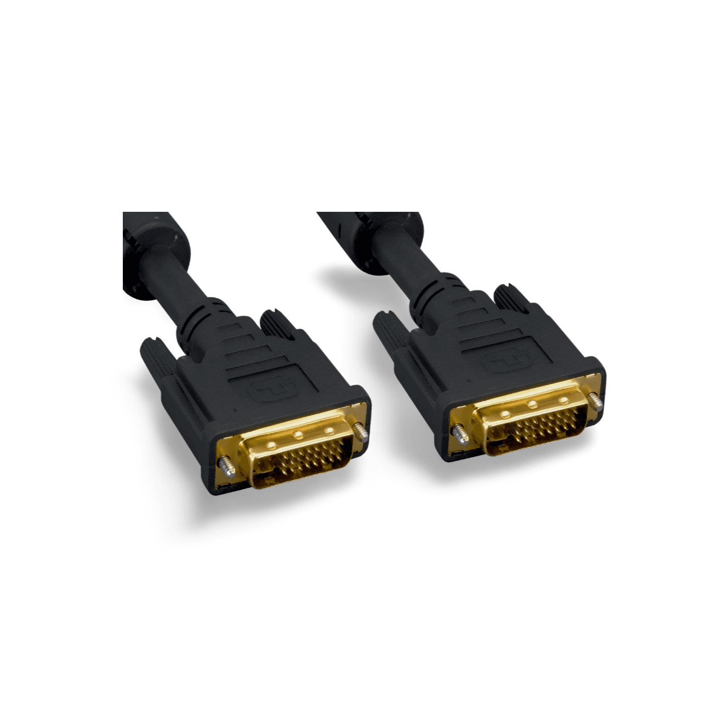 10ft Digital DVI I Male to DVI I Male Dual Link black