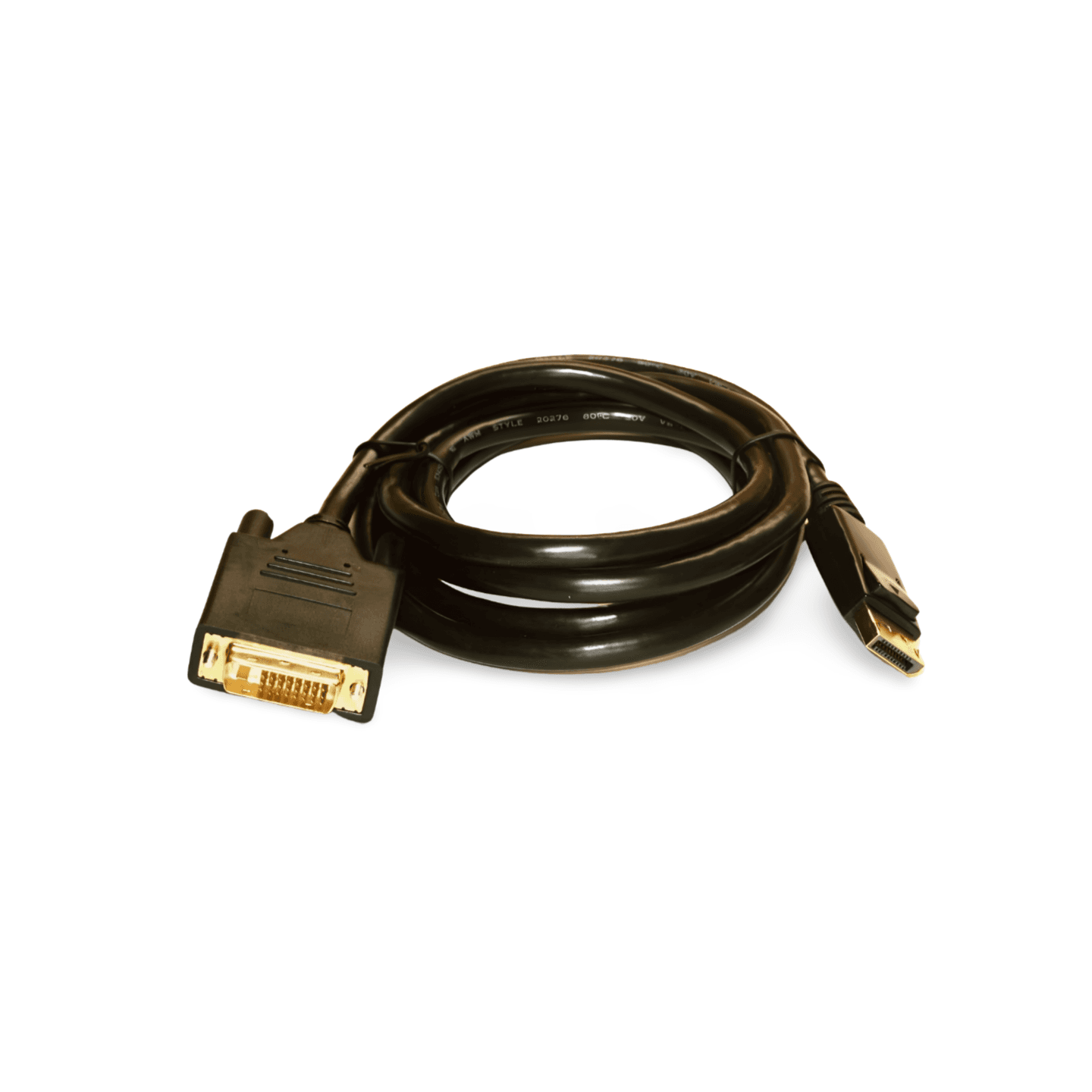 10ft DisplayPort Male to DVI D Male black