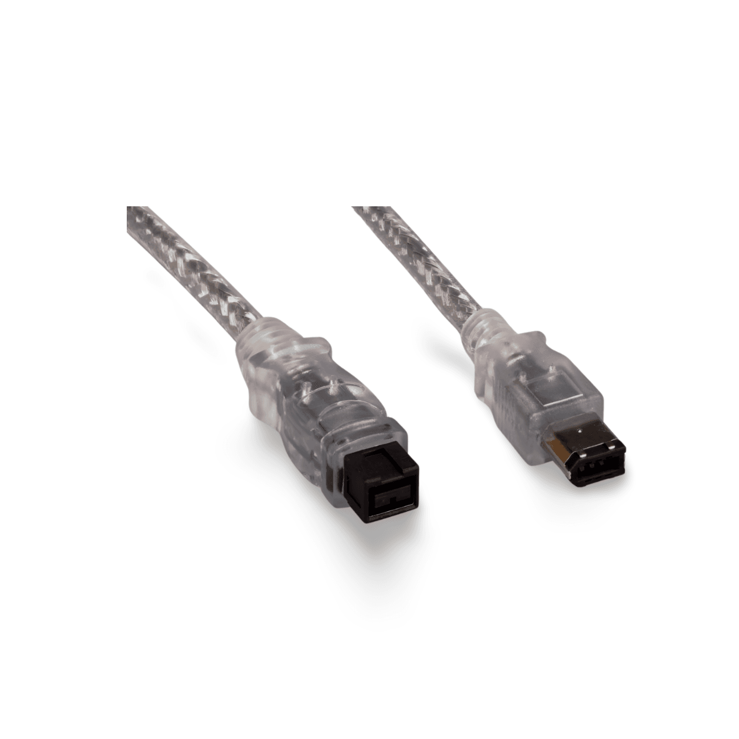 10ft FireWire 1394b Bilingual Cable 9 Pin to 6 Pin silver