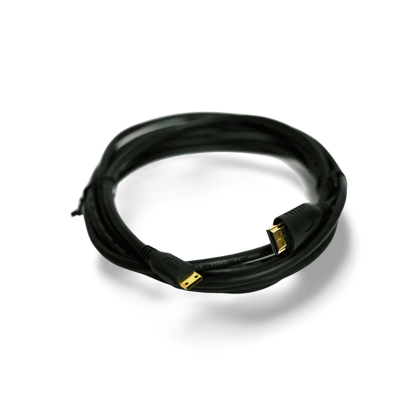 10ft HDMI A to HDMI 1.4 Type C Mini black