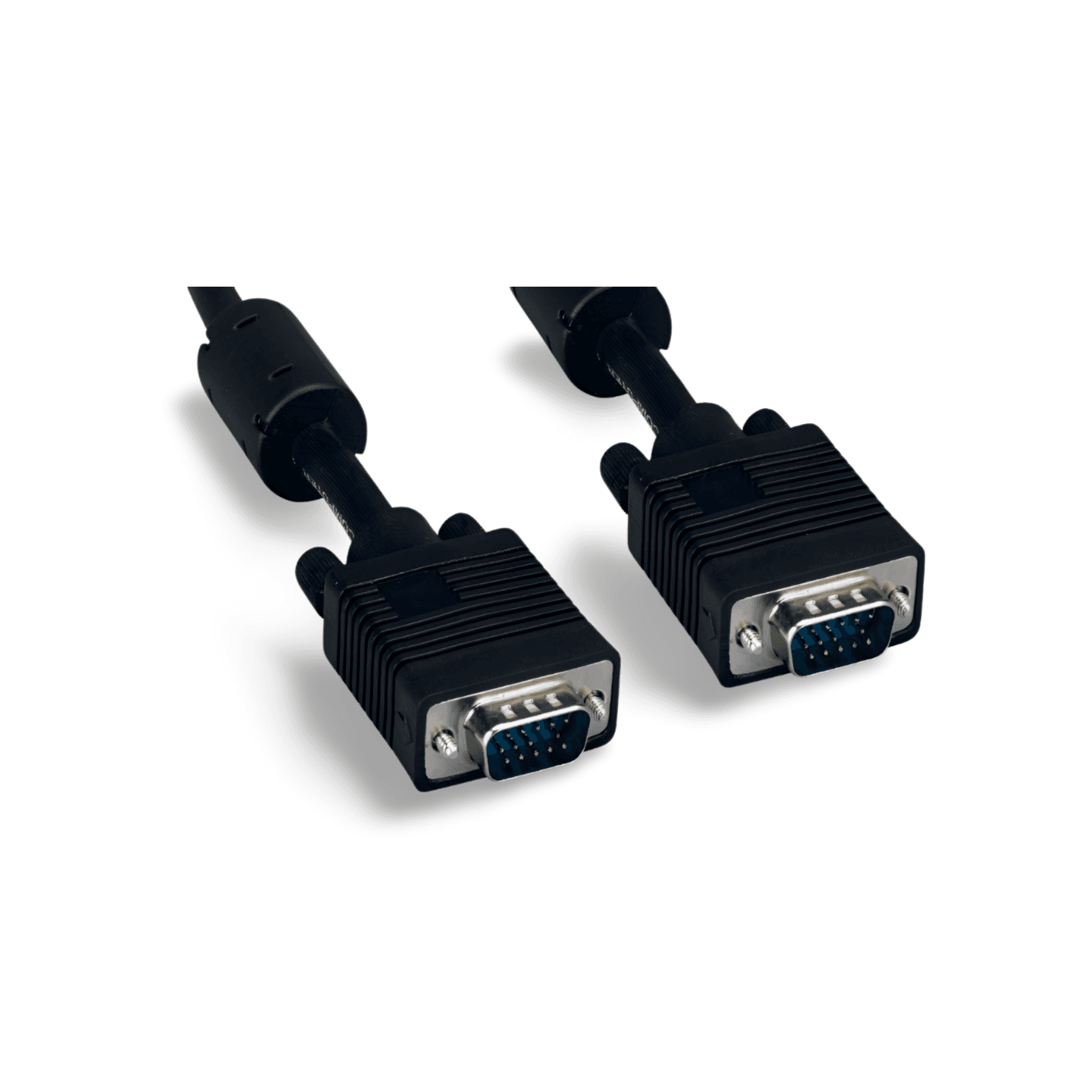 10ft SVGA Monitor Cable Male to Male UL2919 black