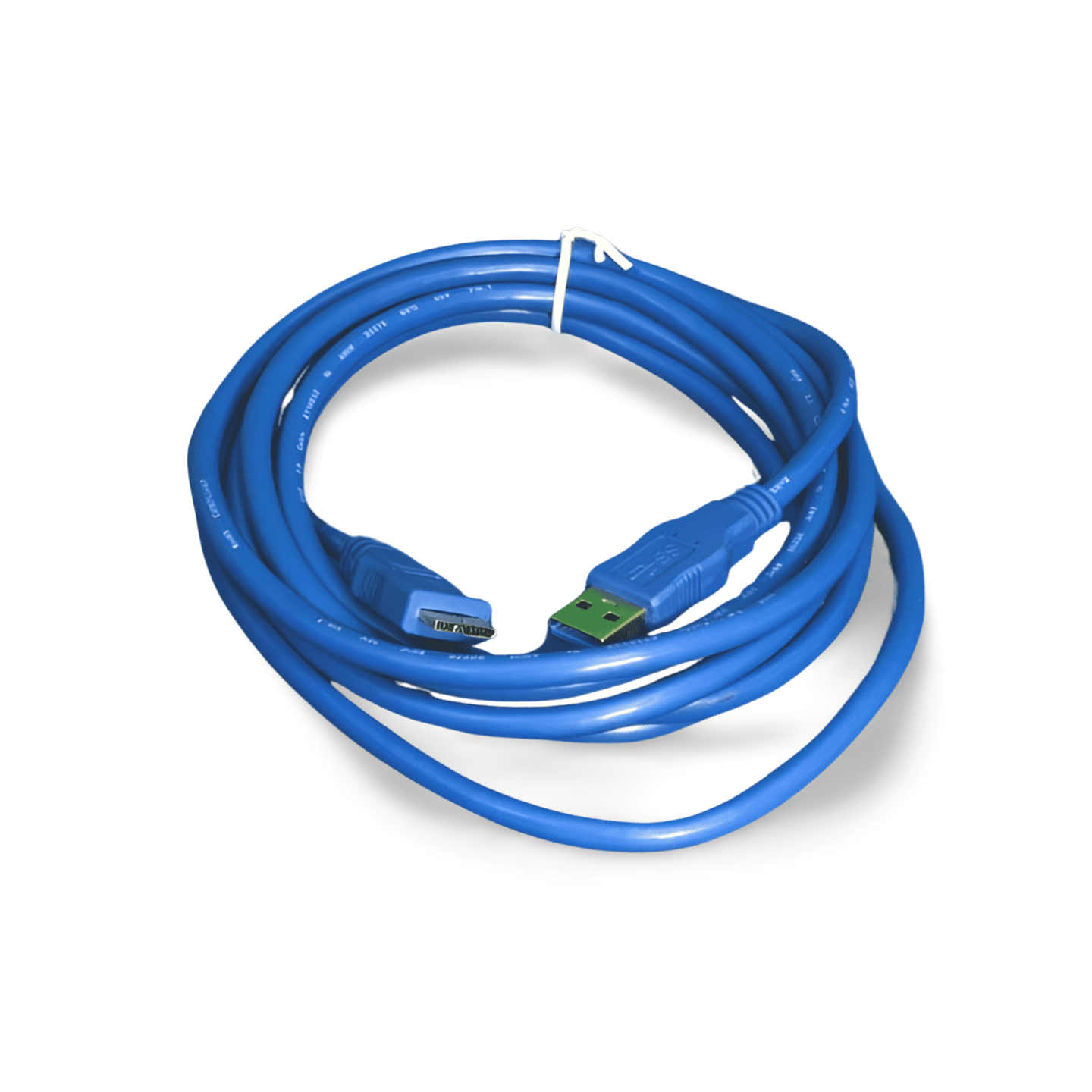 10ft USB 3.0 SuperSpeed Micro B Cable blue