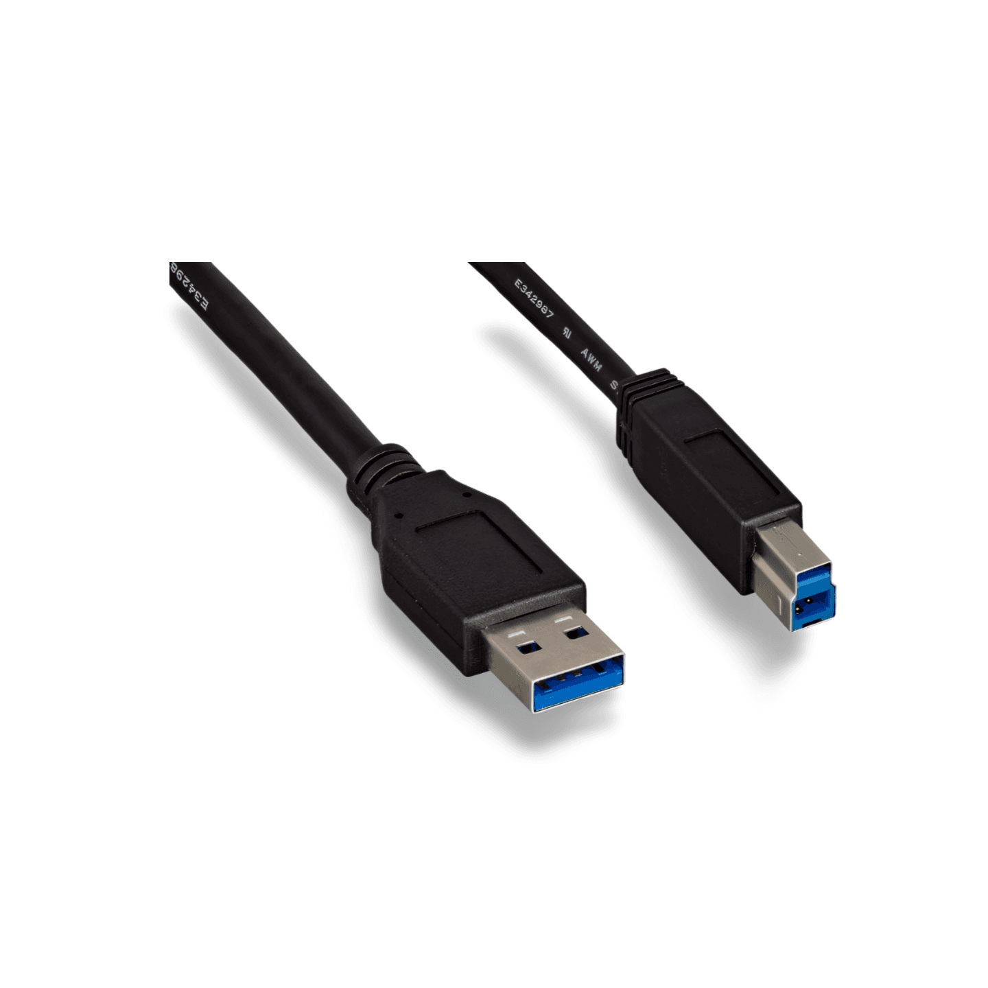 10ft USB 3.0 SuperSpeed Type A to Type B Cable black