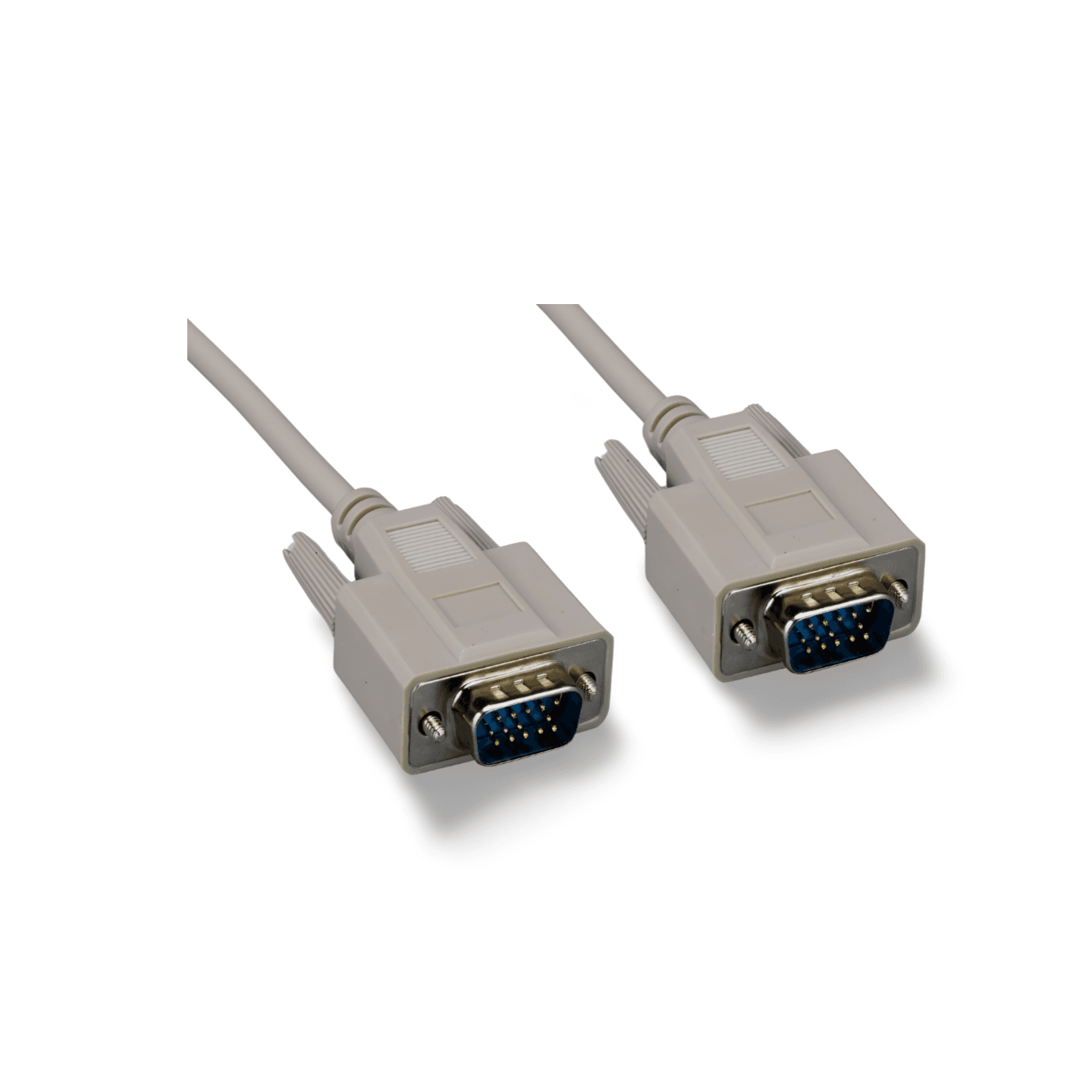 10ft VGA Cable HD15 Male to Male beige