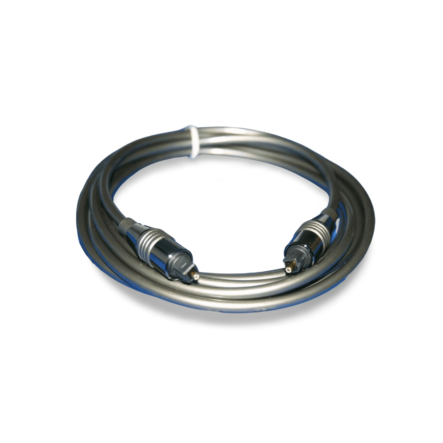 12ft Toslink Digital Audio Cable silver