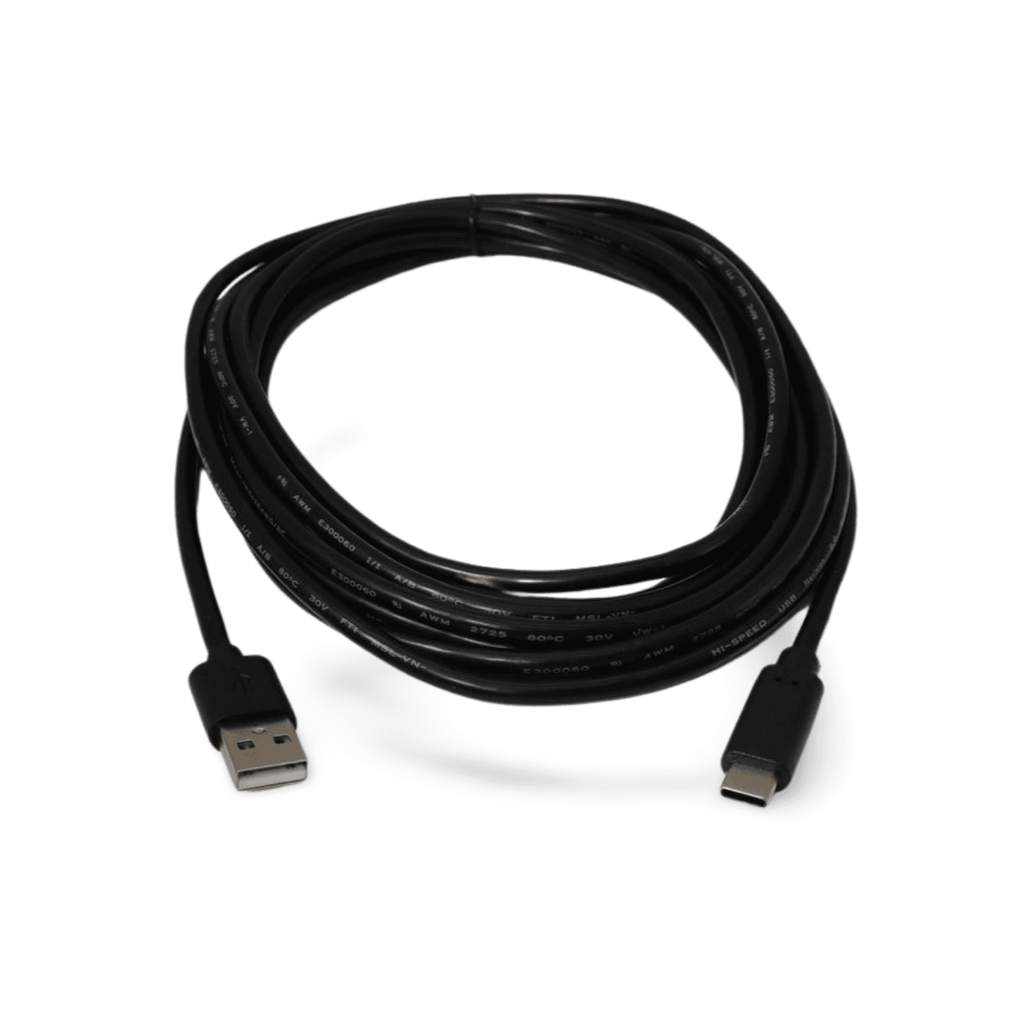 12ft USB 2.0 SuperSpeed Type A to Type C Cable - Black