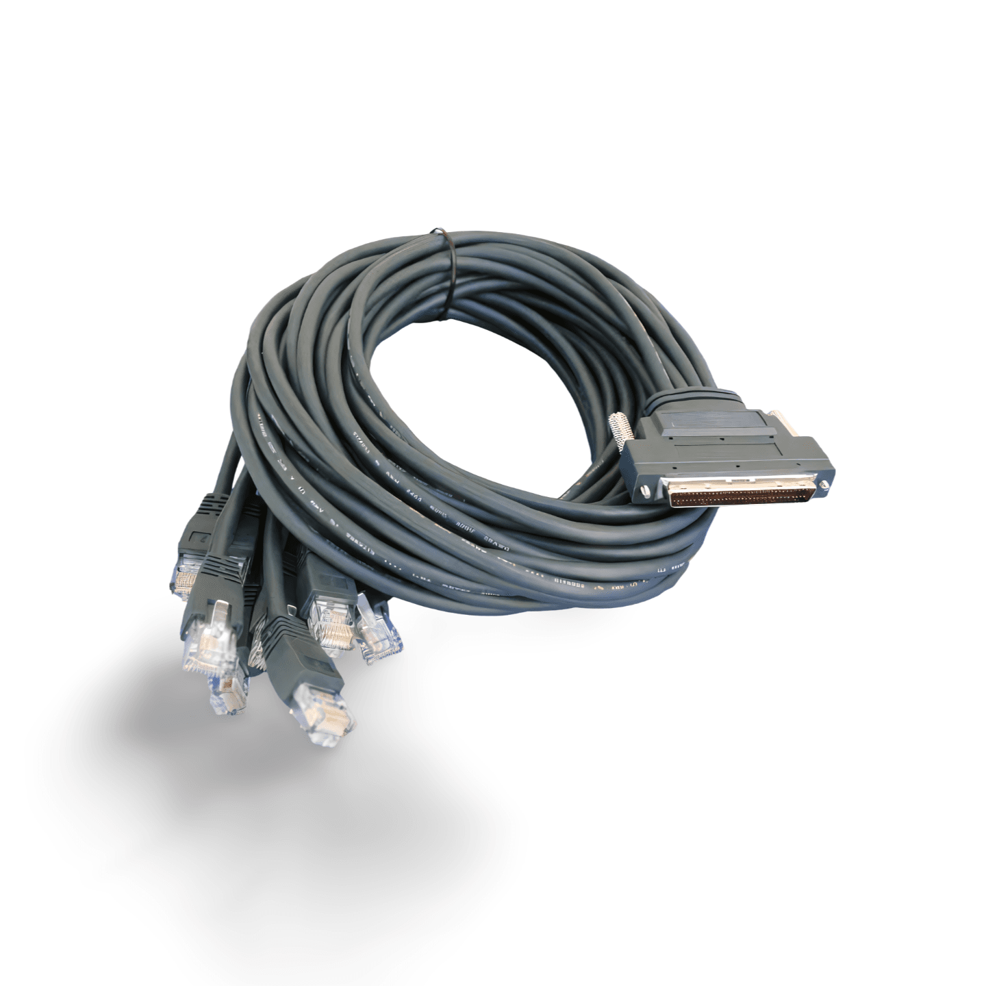 15ft DB68 Octal Async Router Cable blue
