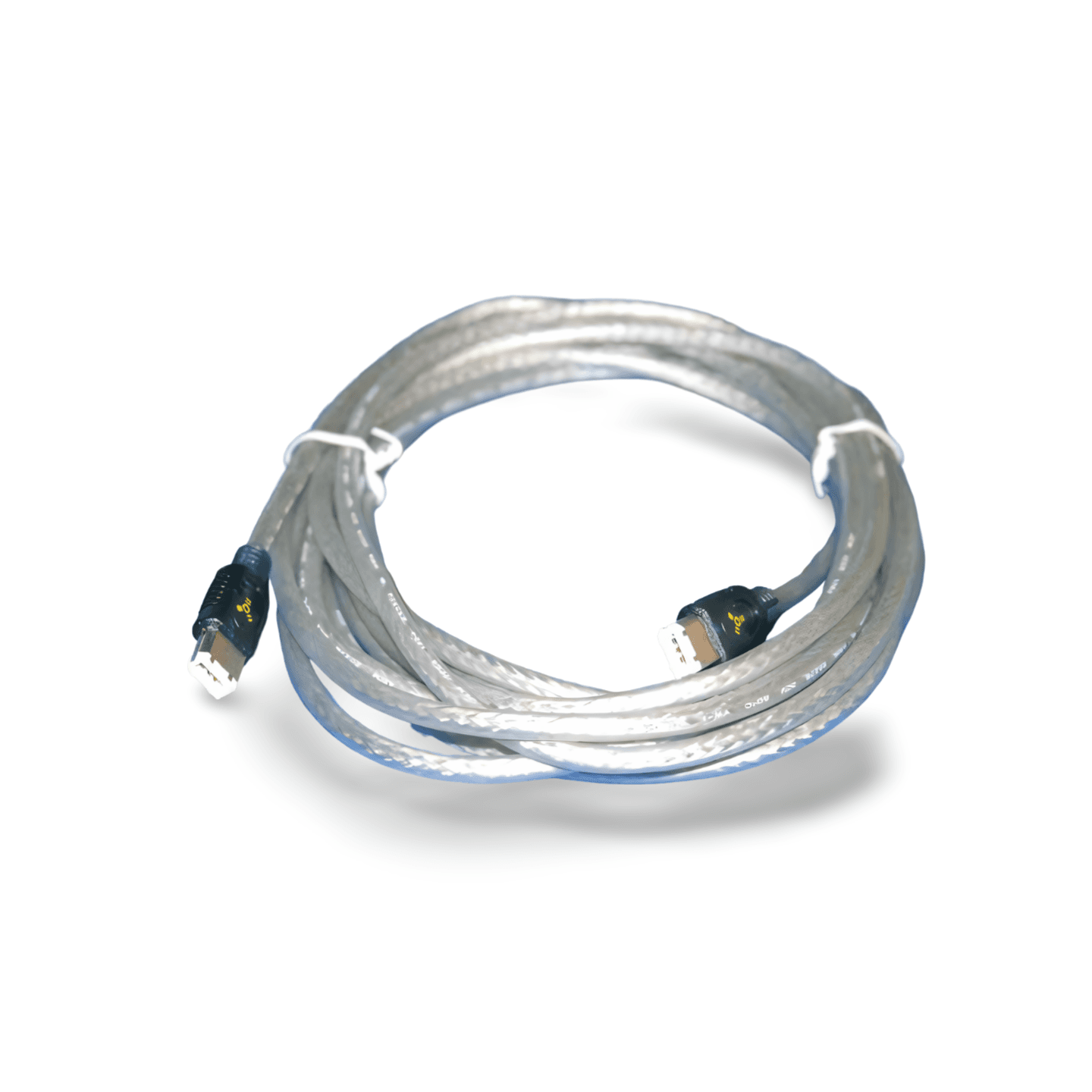 15ft Firewire Cable 6 Pin to 6 Pin silver