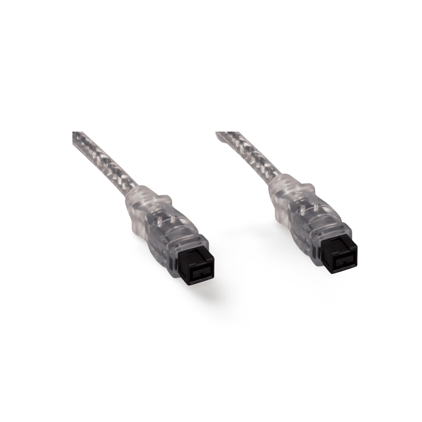 15ft FireWire IEEE 1394b Cable 9 Pin to 9 Pin silver