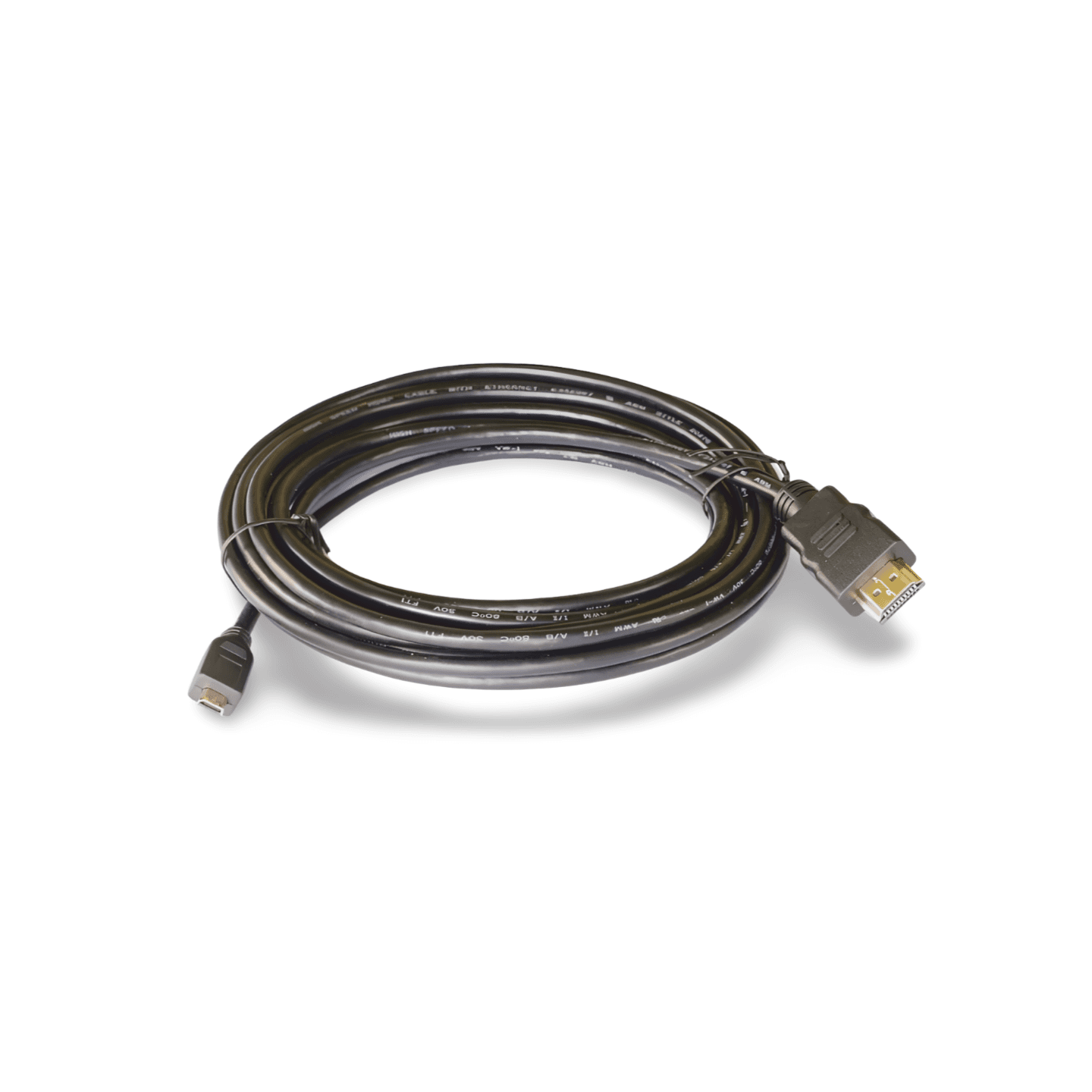 15ft HDMI Micro Type D Male to HDMI Type A Male Cable black