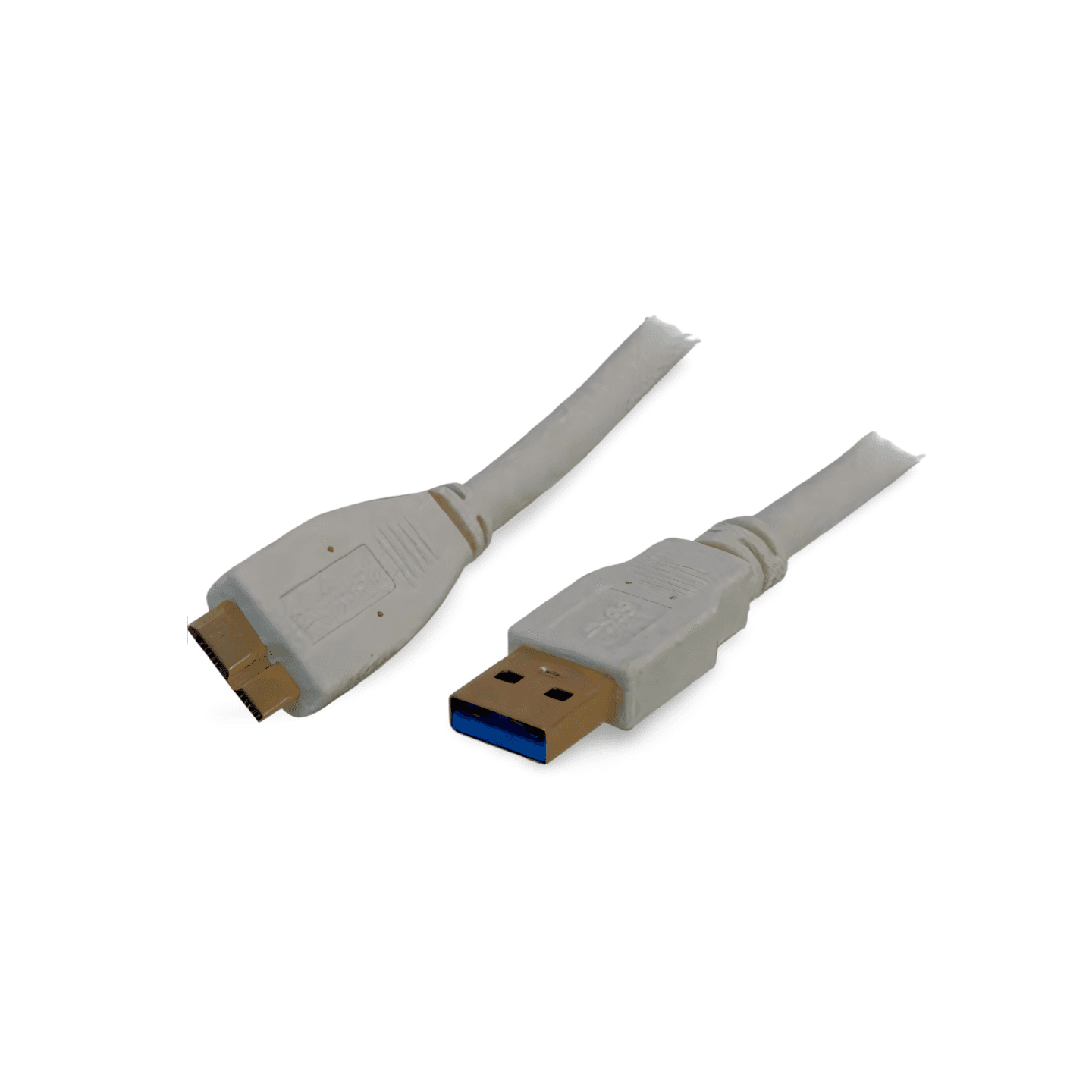 15ft USB 3.0 SuperSpeed Micro B Cable white