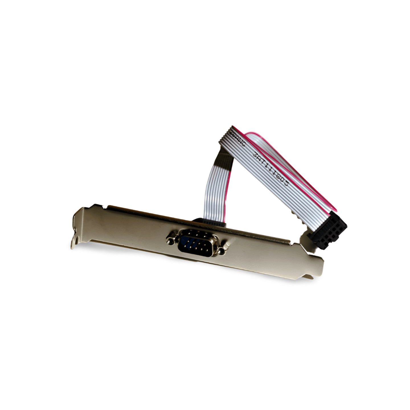 1ft DB9 To IDC10 Serial Port Everex Cable Bracket grey