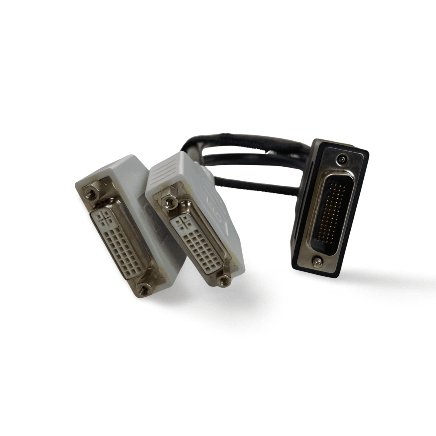 1ft LFH 59 Cable DMS 59 DY599A NVIDIA PNY HP DVI white