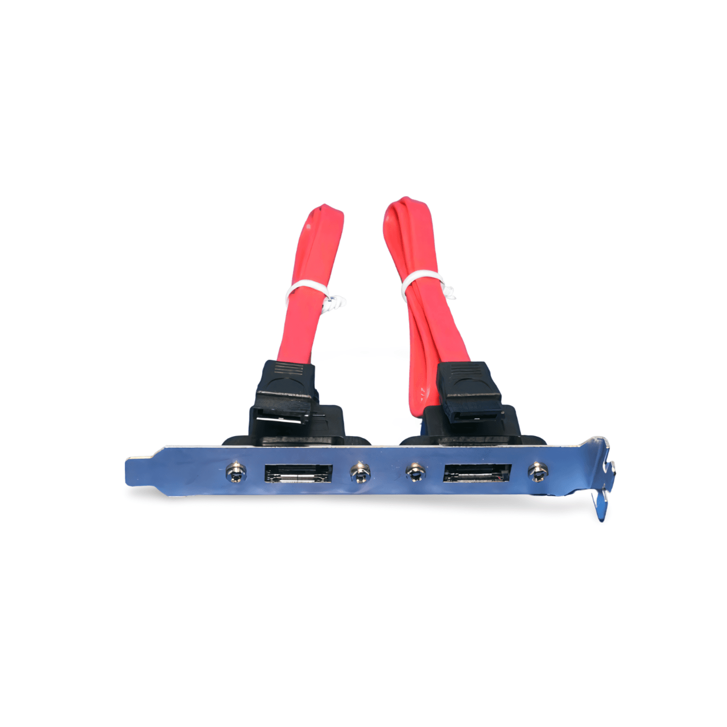 1ft SATA ES2P Serial ATA Internal to External Bracket red