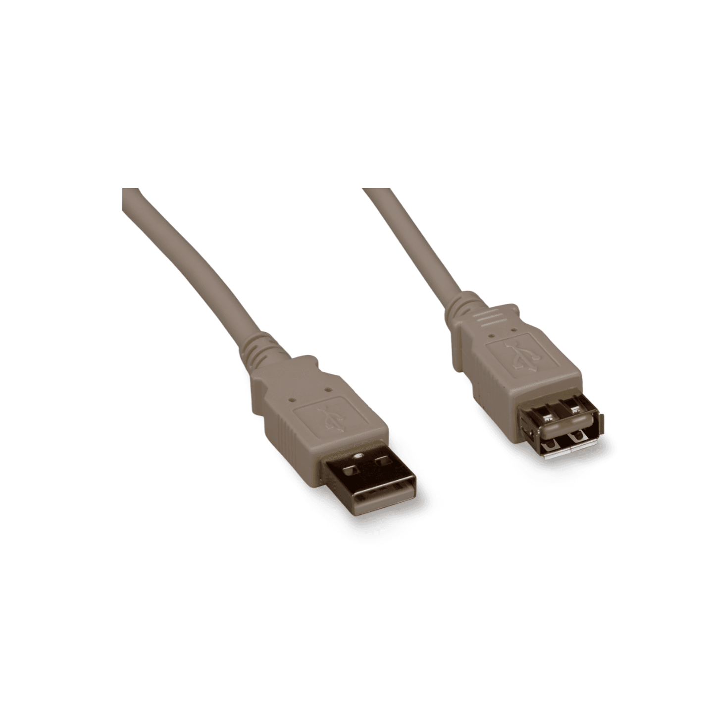 1ft USB 2.0 Extension Cable A Male to A Female white