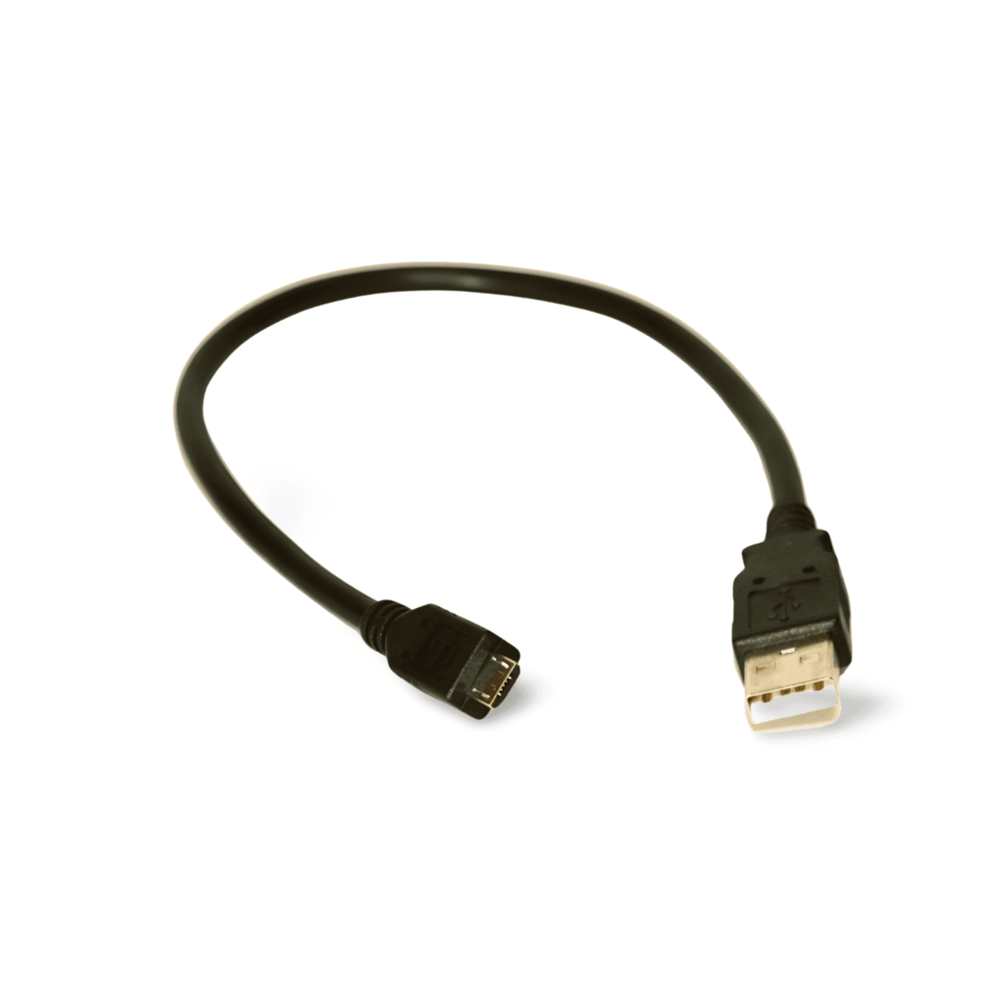 1ft USB Type A to Micro B Cable black