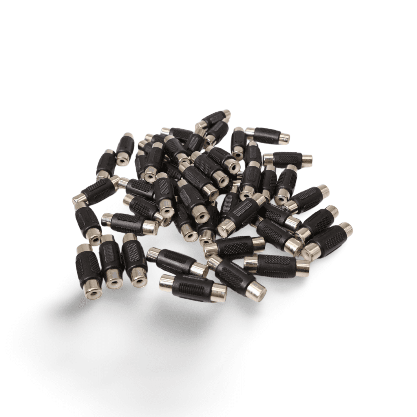 1in RCA Female to RCA Female Coupler Adapter - Black