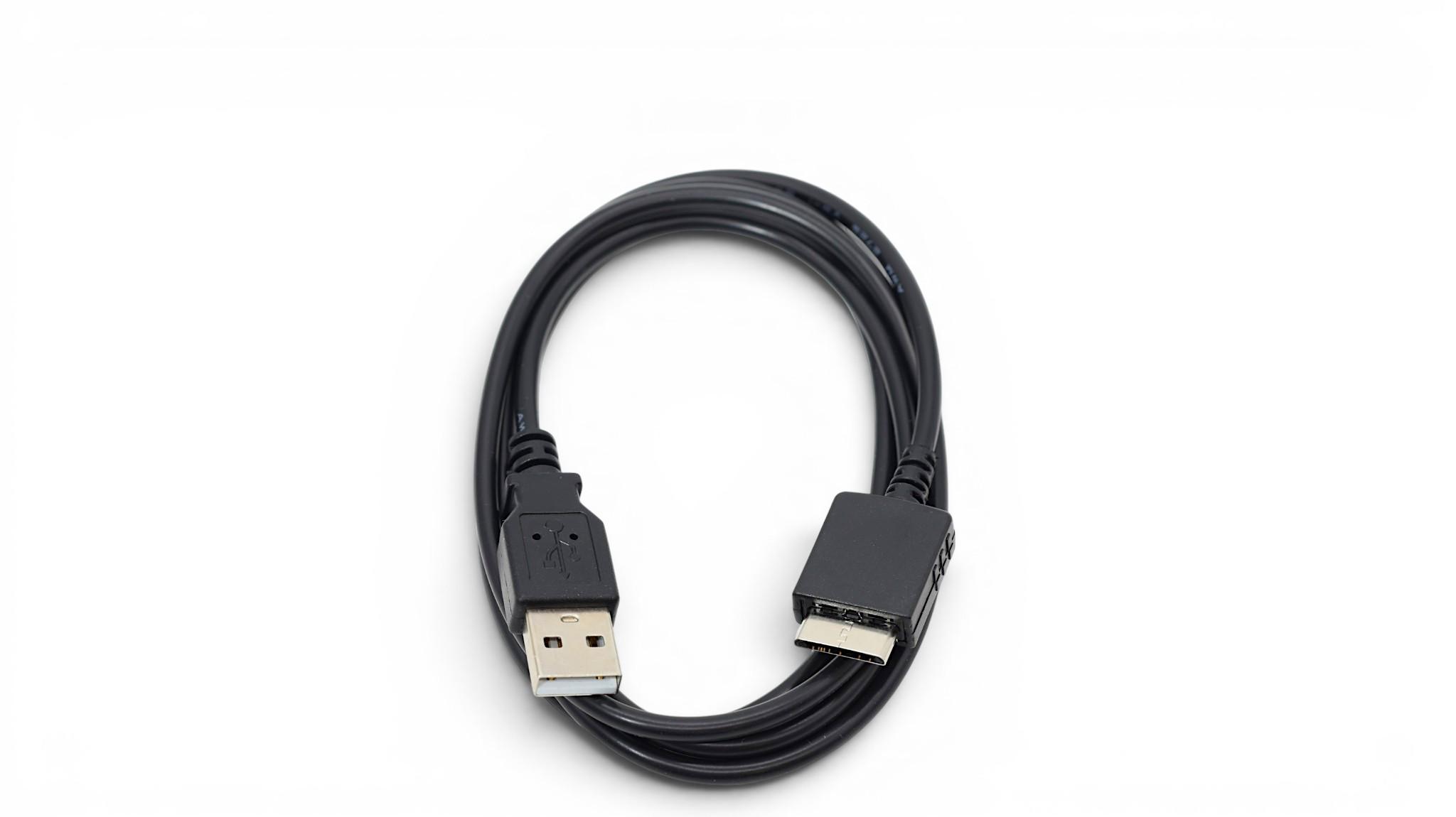 1m USB Sync and Charger Cable for Sony Walkman MP3 MP4 - Black