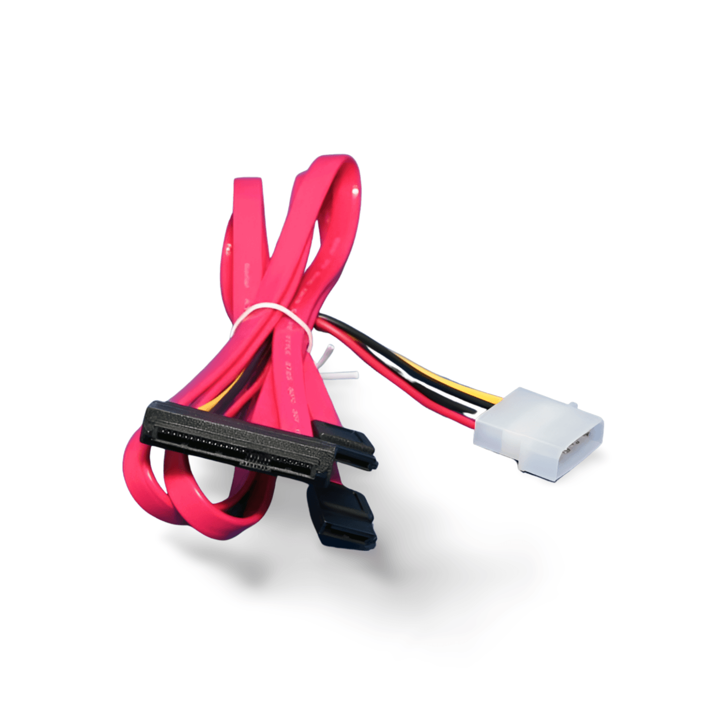 2 1ft SAS 29 Pin 2X7 SATA Cable black